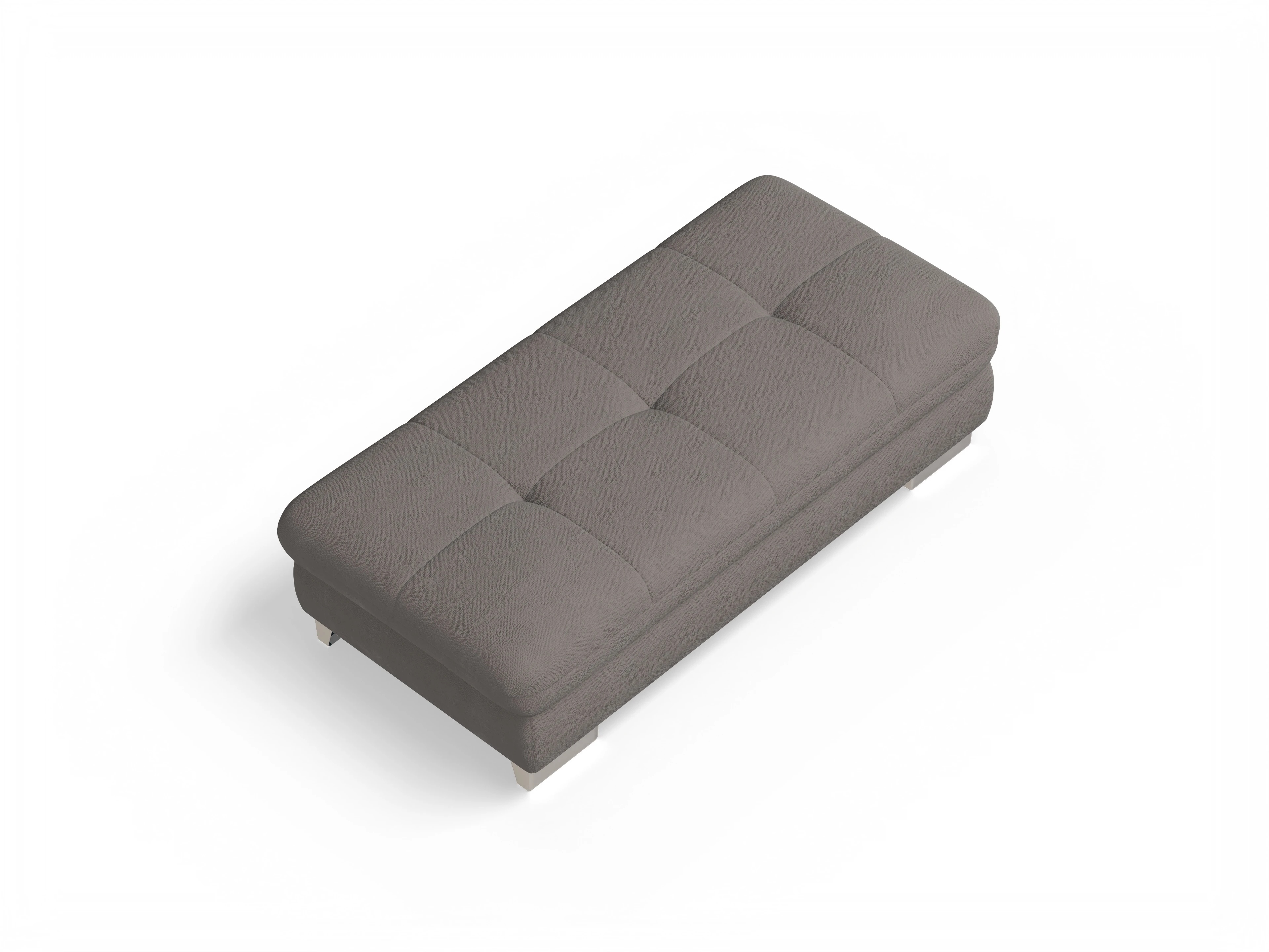 Ansicht des Produktes SC Smart 1007 Hocker in Stoff Braun