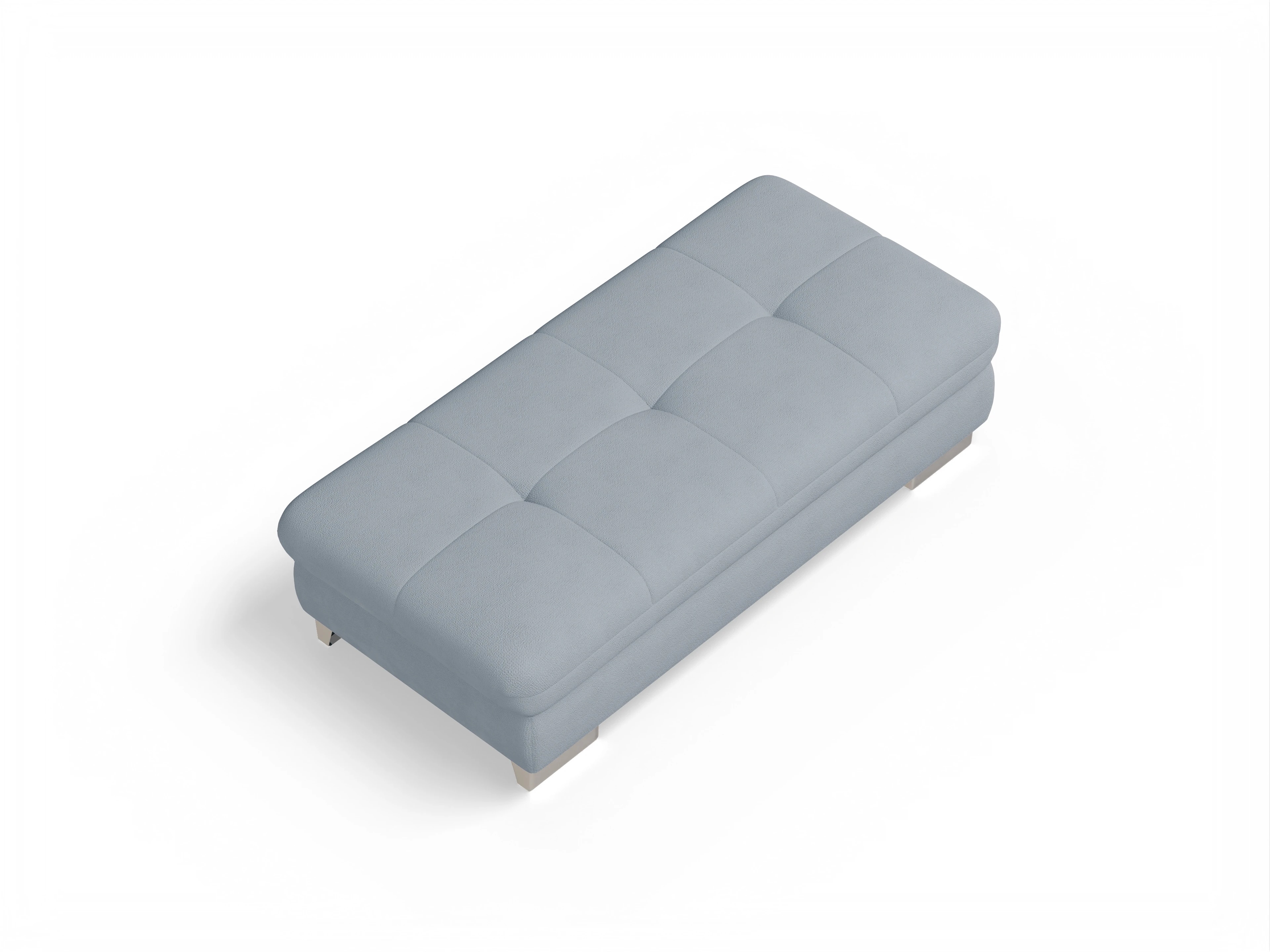 Ansicht des Produktes SC Smart 1007 Hocker in Stoff Blau