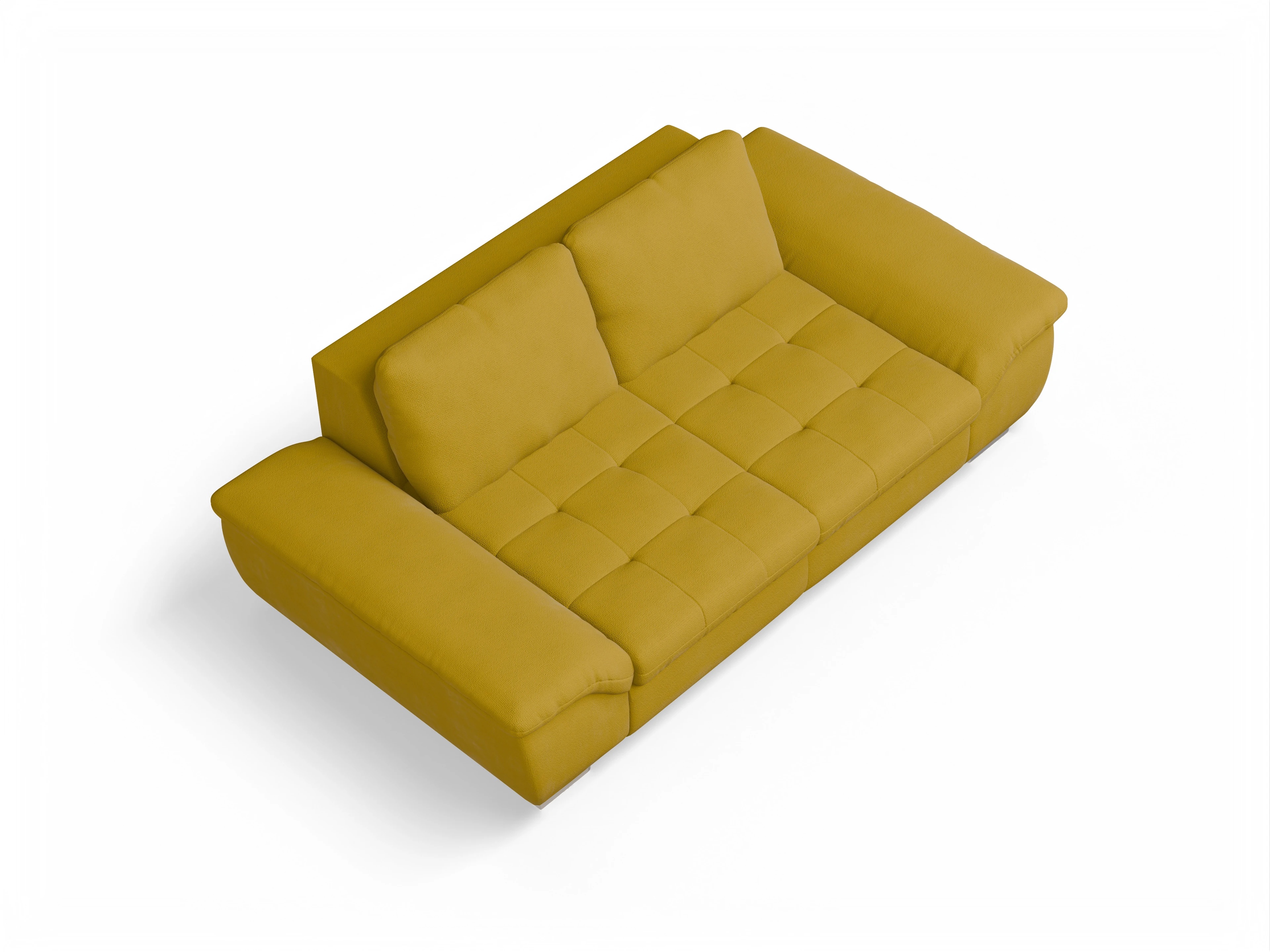Ansicht des Produktes SC Smart 1007 2,5-Sitzer Sofa in Stoff Gelb
