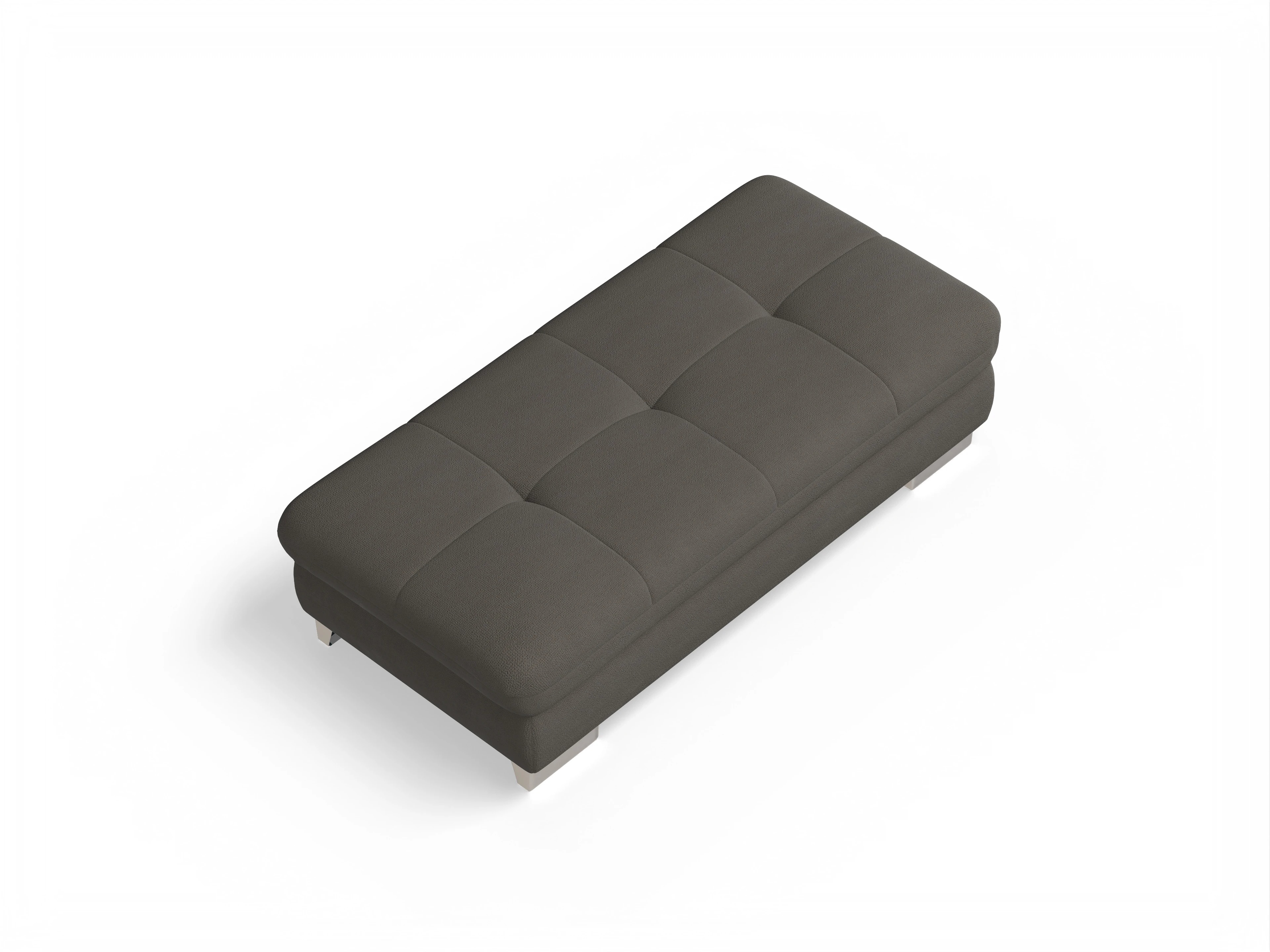 Ansicht des Produktes SC Smart 1007 Hocker in Stoff Braun