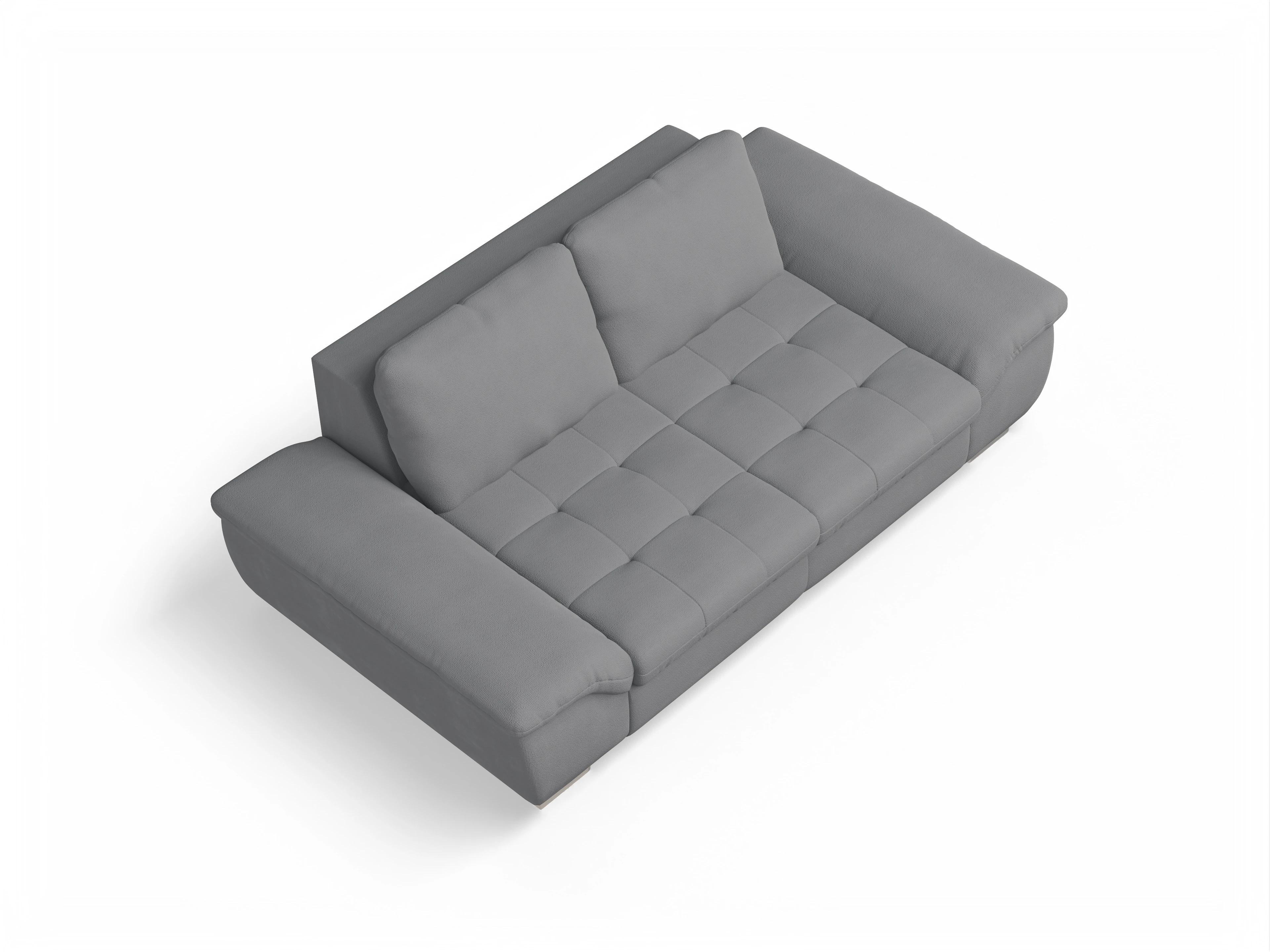 Ansicht des Produktes SC Smart 1007 2,5-Sitzer Sofa in Stoff Grau