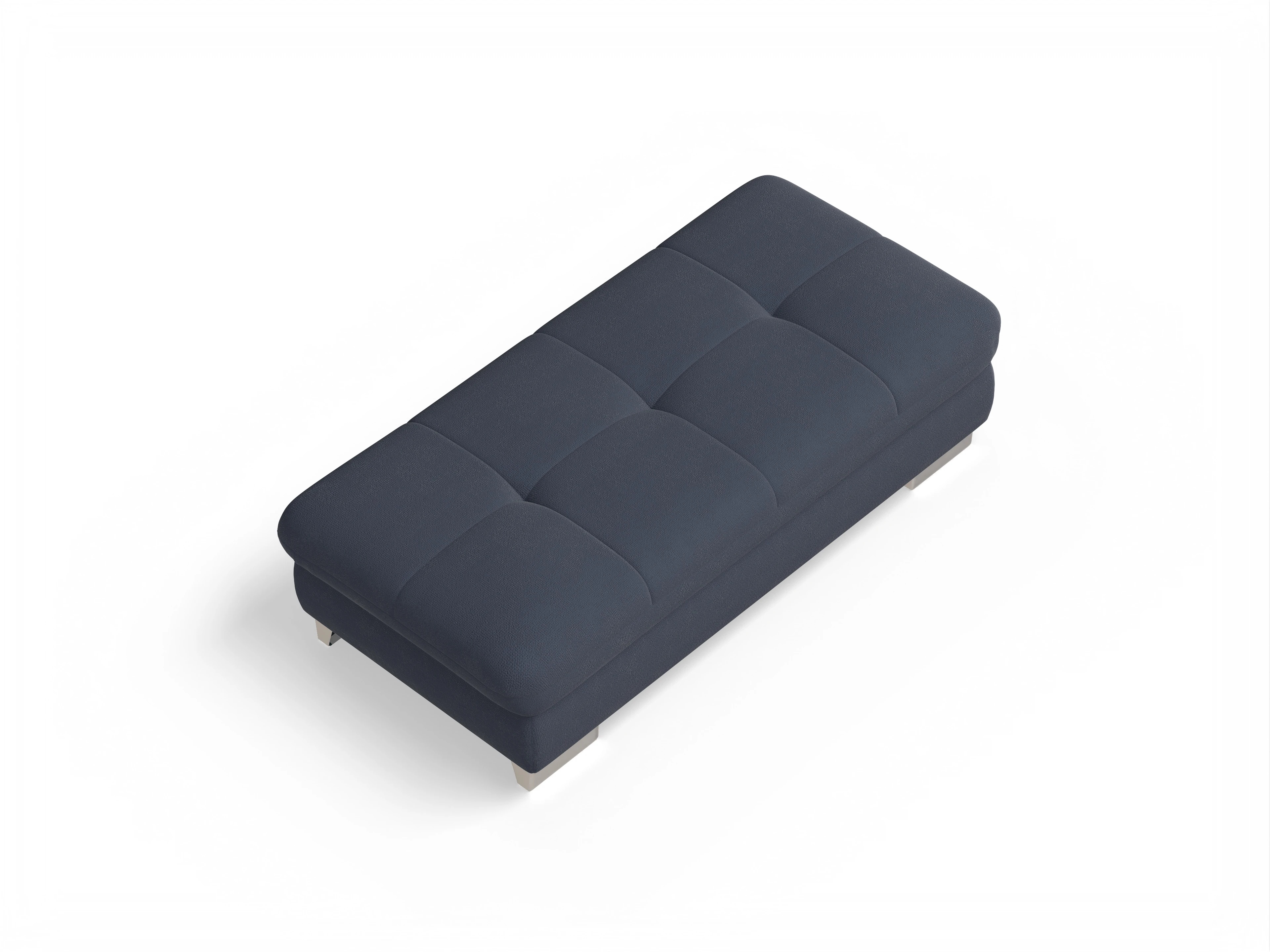 Ansicht des Produktes SC Smart 1007 Hocker in Stoff Blau