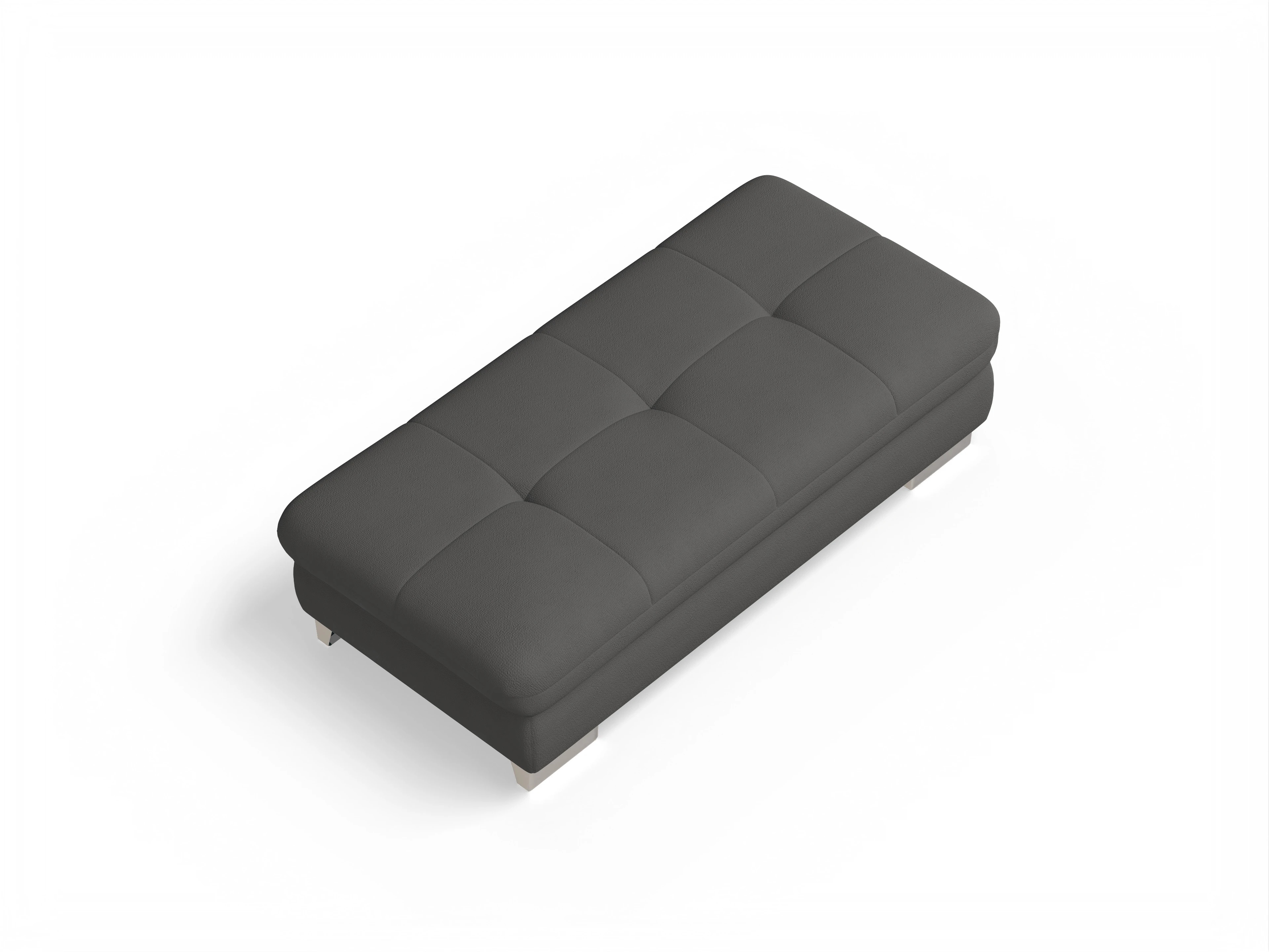 Ansicht des Produktes SC Smart 1007 Hocker in Stoff Grau