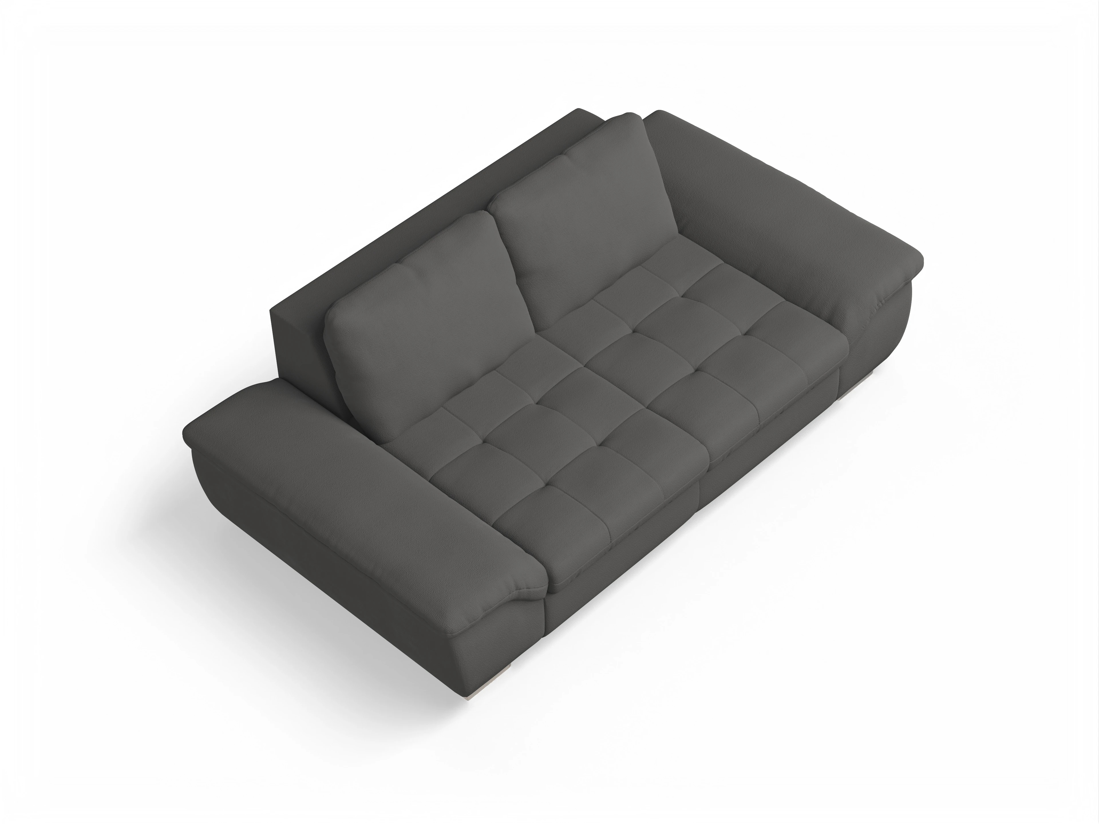 Ansicht des Produktes SC Smart 1007 2,5-Sitzer Sofa in Stoff Grau