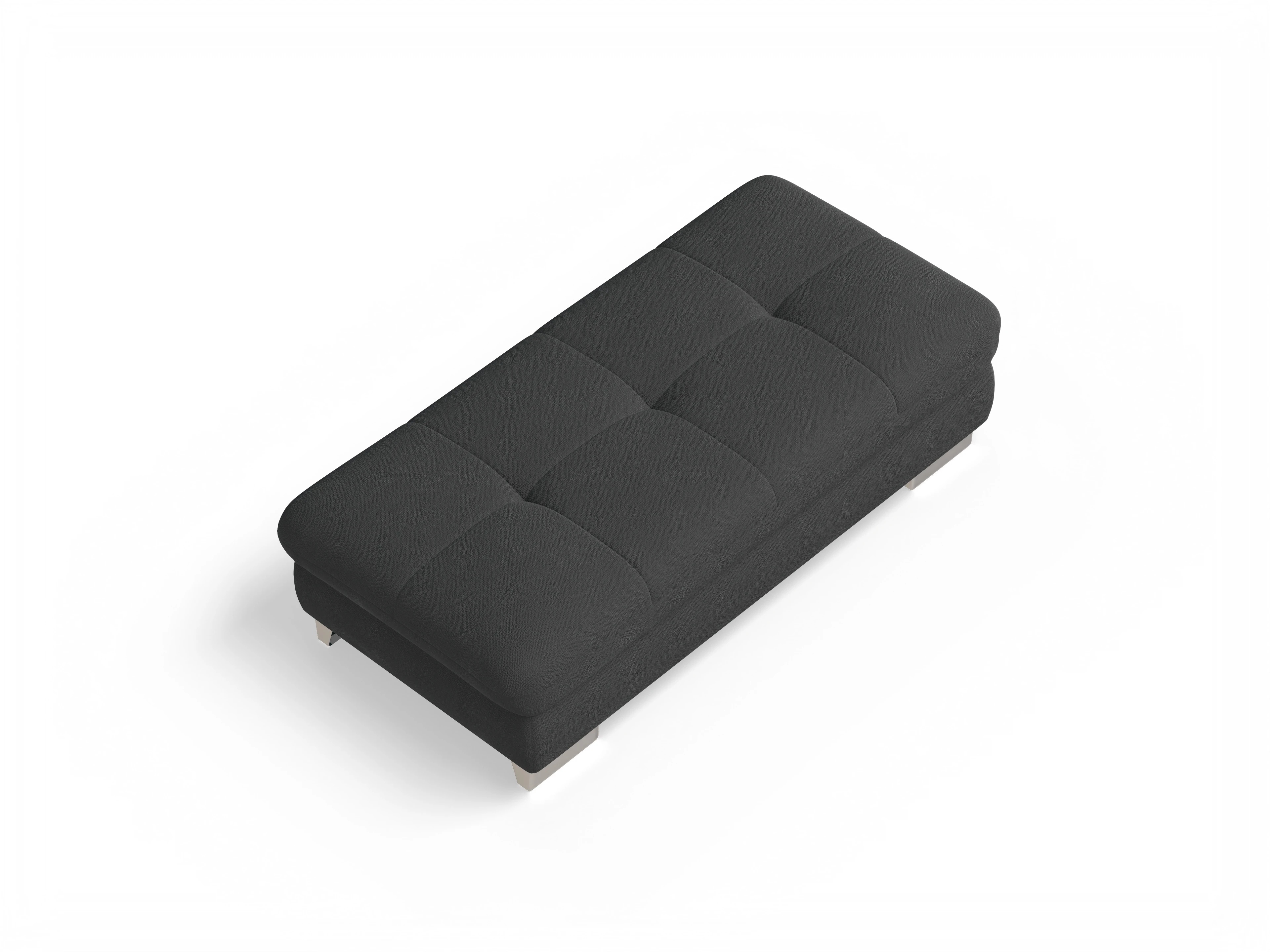 Ansicht des Produktes SC Smart 1007 Hocker in Stoff Schwarz
