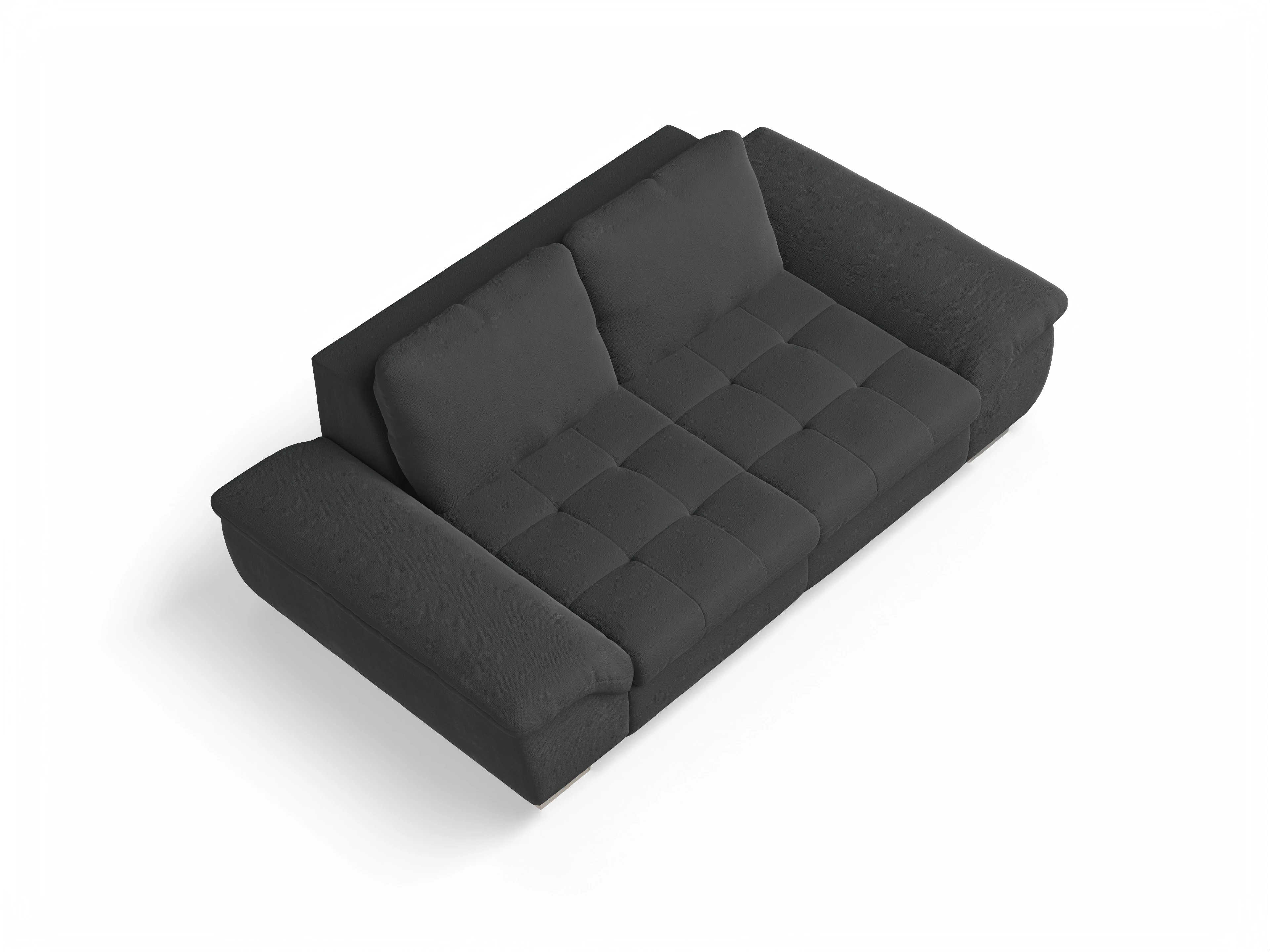 Ansicht des Produktes SC Smart 1007 2,5-Sitzer Sofa in Stoff Schwarz