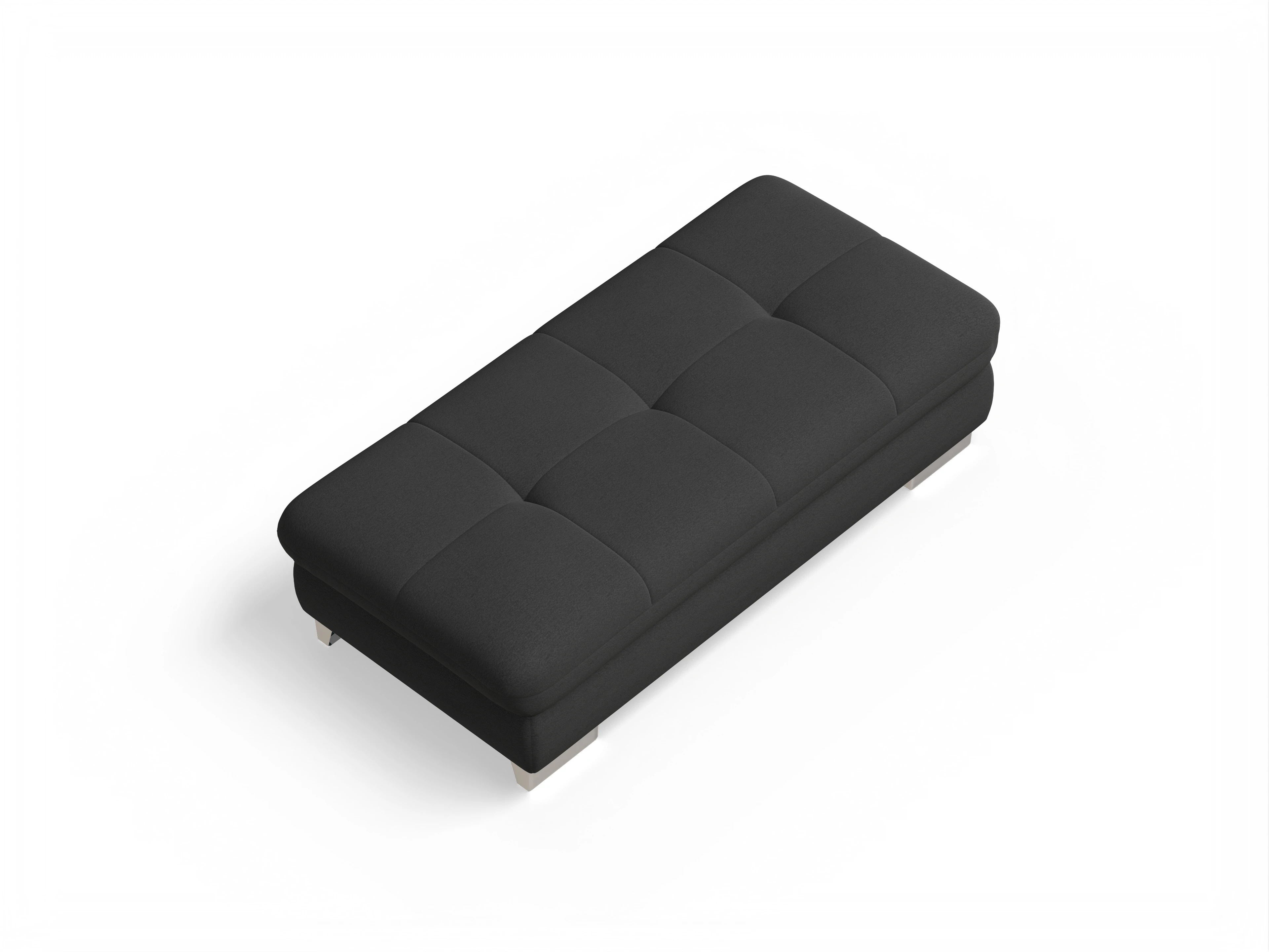 Ansicht des Produktes SC Smart 1007 Hocker in Stoff Grau