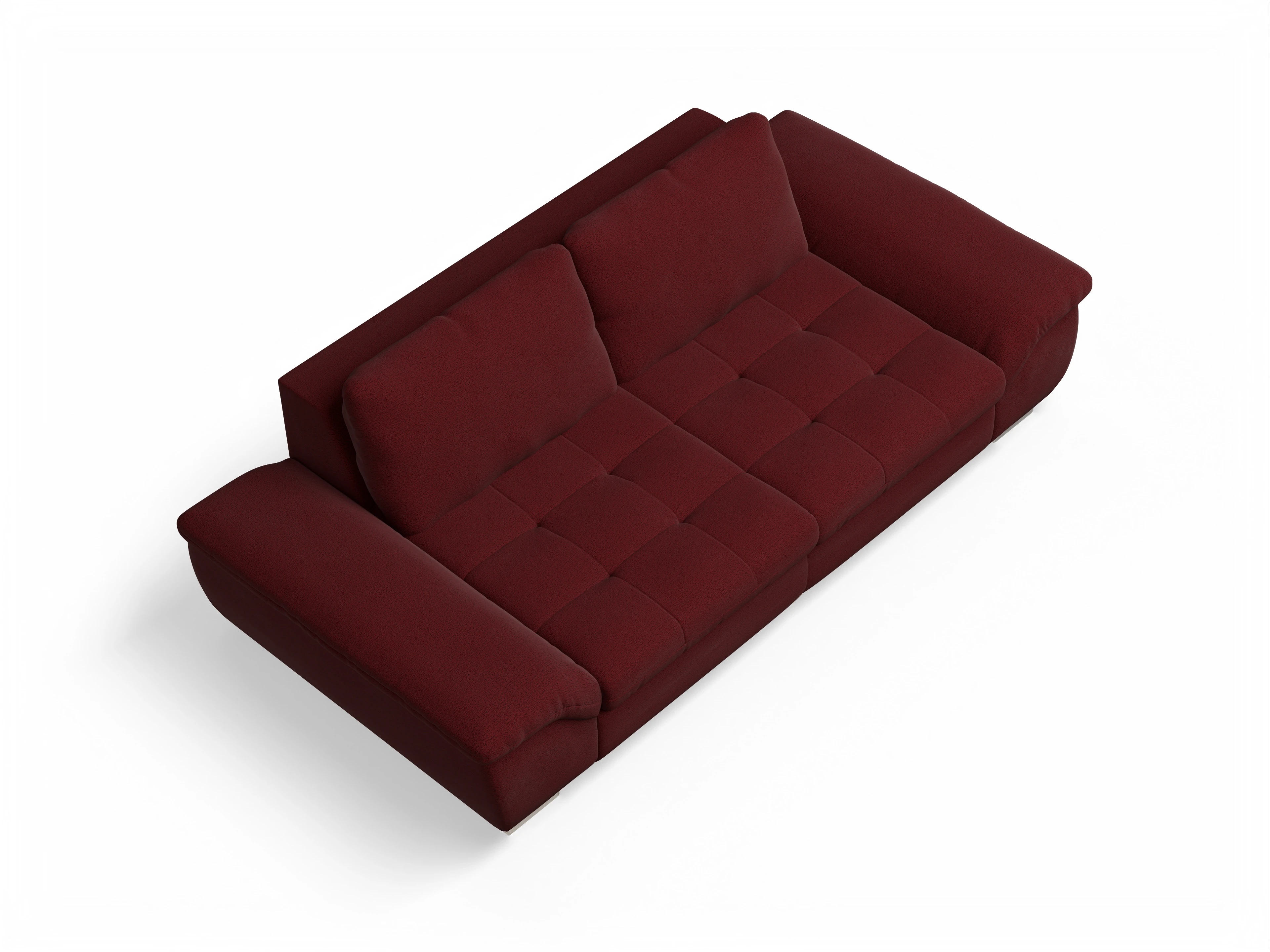 Sitz Concept smart 1007 3-Sitzer Sofa Ansicht des Produktes SC Smart 1007 3-Sitzer Sofa in Stoff Rot