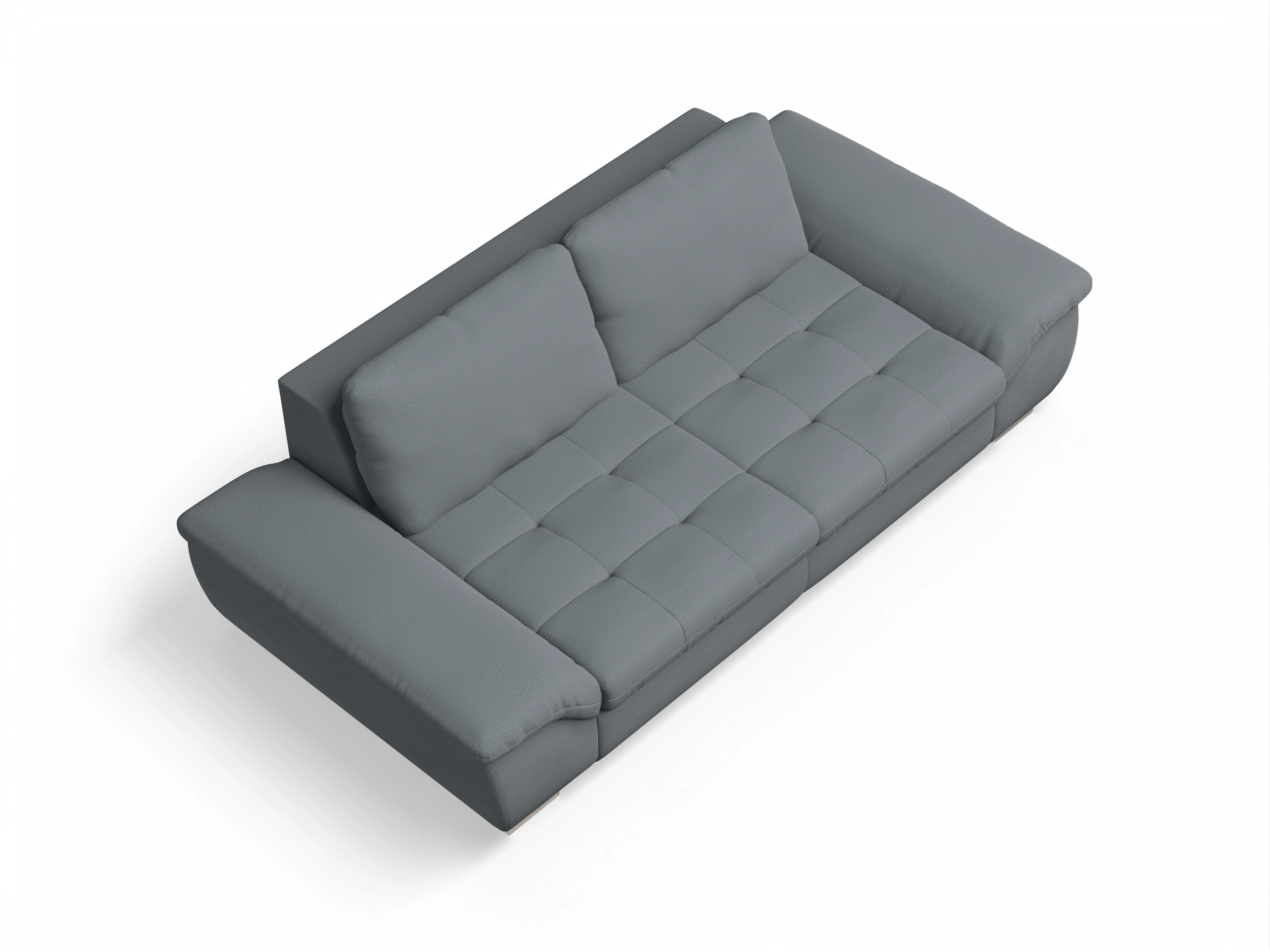 Ansicht des Produktes SC Smart 1007 3-Sitzer Sofa in Stoff Grau