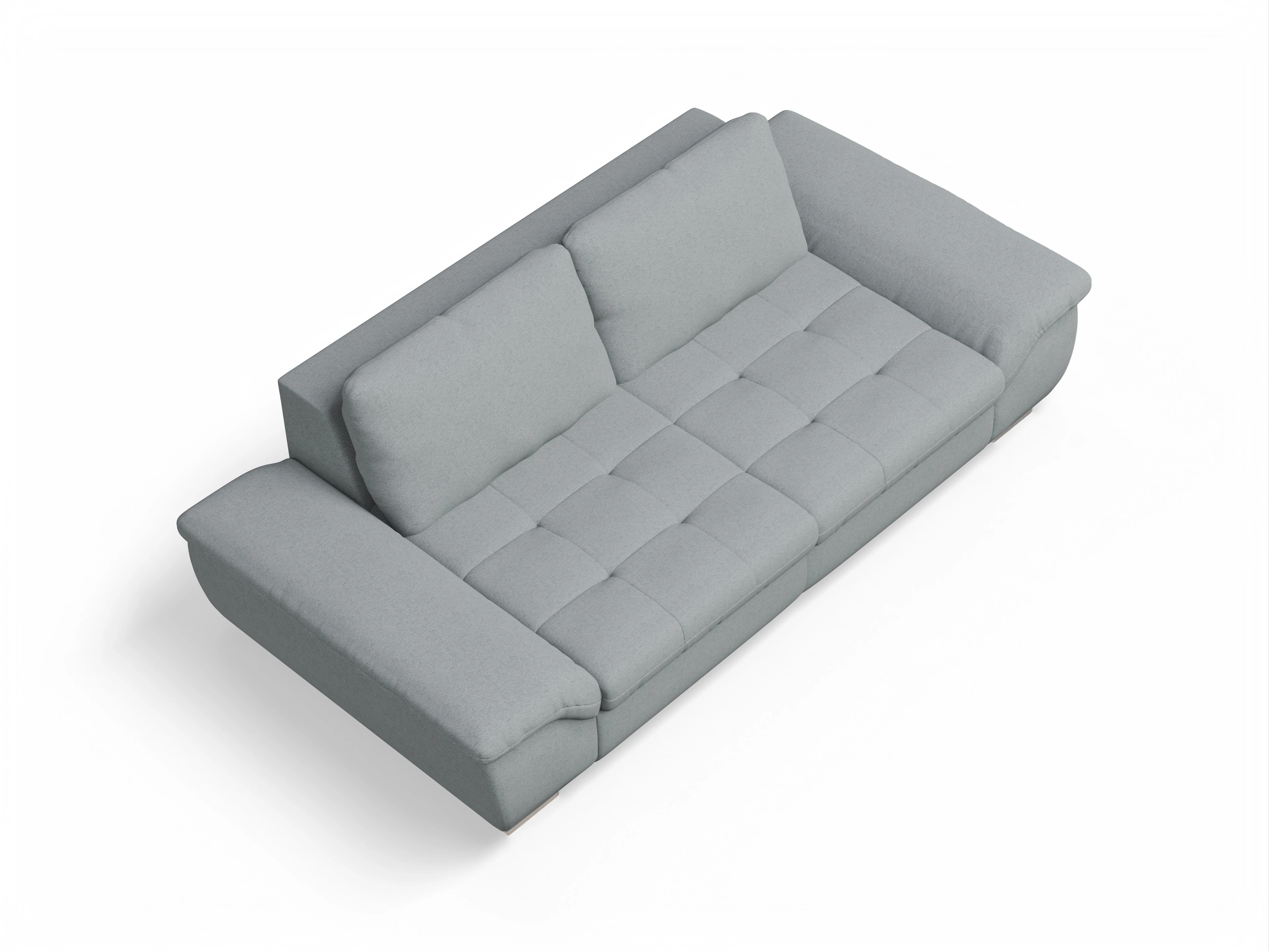 Ansicht des Produktes SC Smart 1007 3-Sitzer Sofa in Stoff Blau