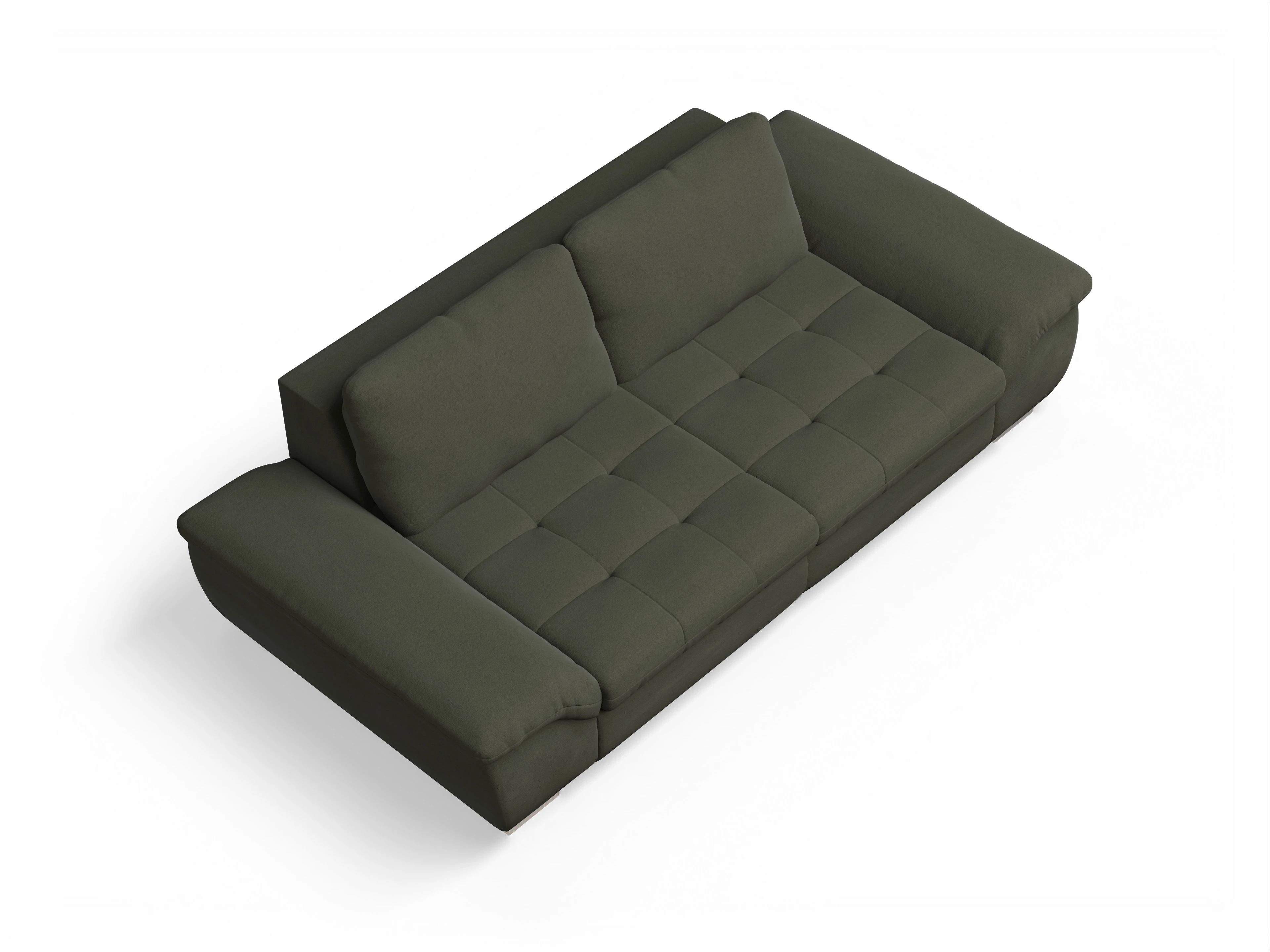 Ansicht des Produktes SC Smart 1007 3-Sitzer Sofa in Stoff Grün