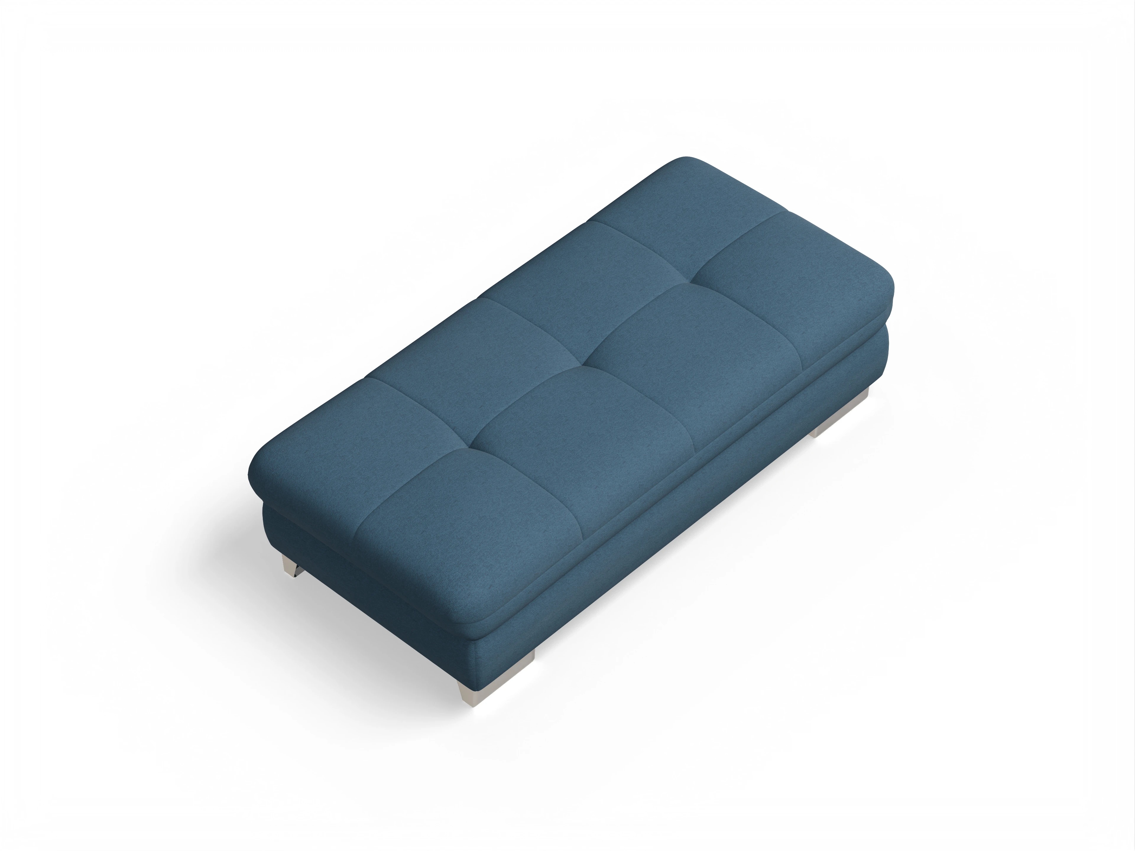 Ansicht des Produktes SC Smart 1007 Hocker in Stoff Blau