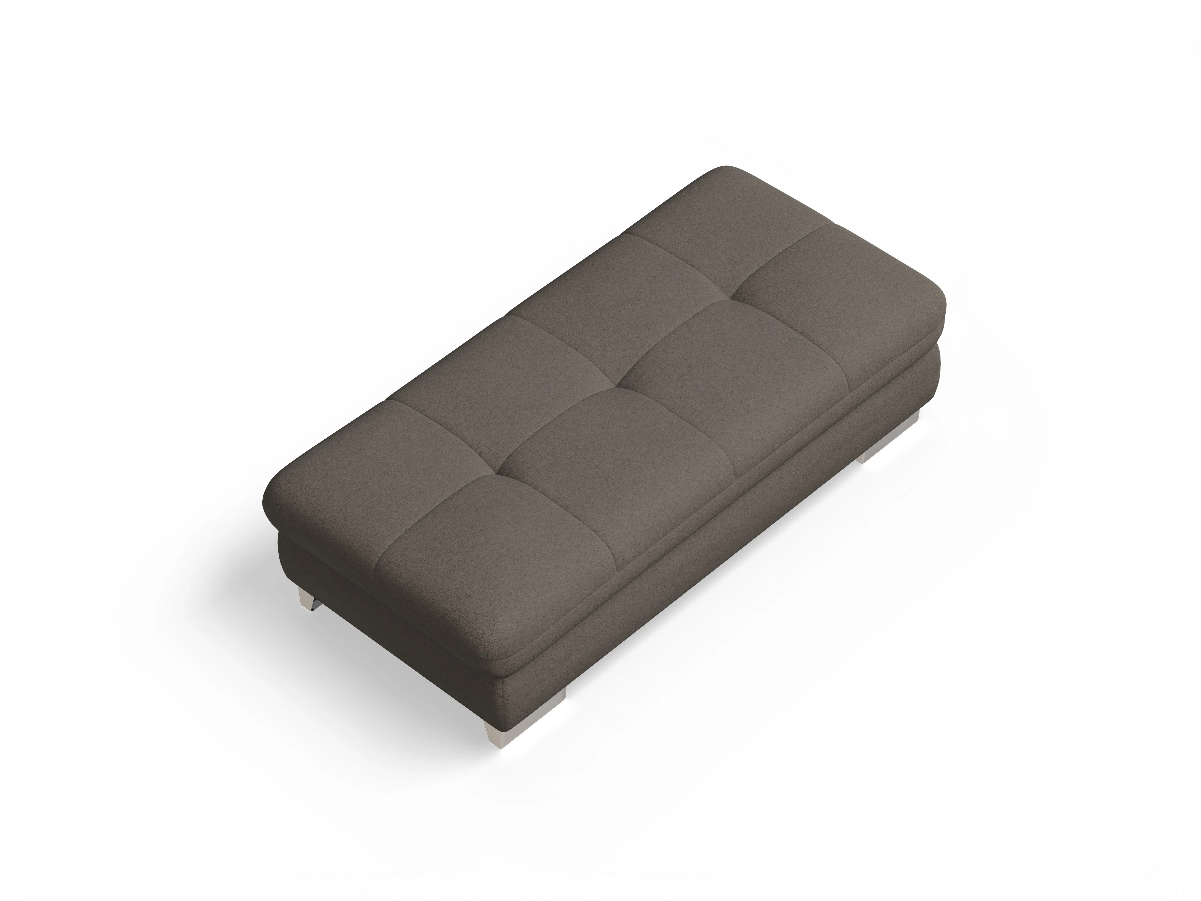 Ansicht des Produktes SC Smart 1007 Hocker in Stoff Grau