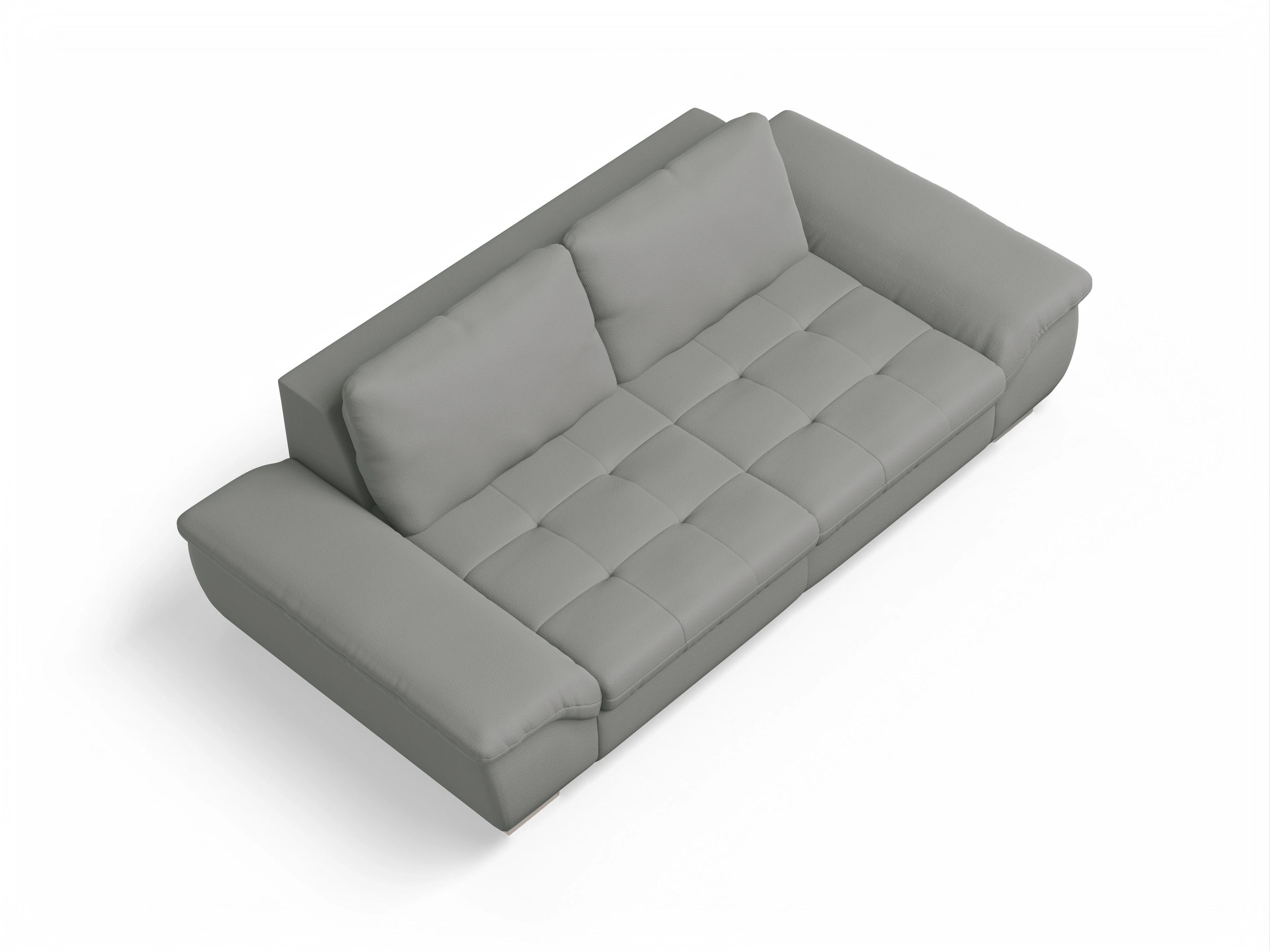 Ansicht des Produktes SC Smart 1007 3-Sitzer Sofa in Stoff Grau