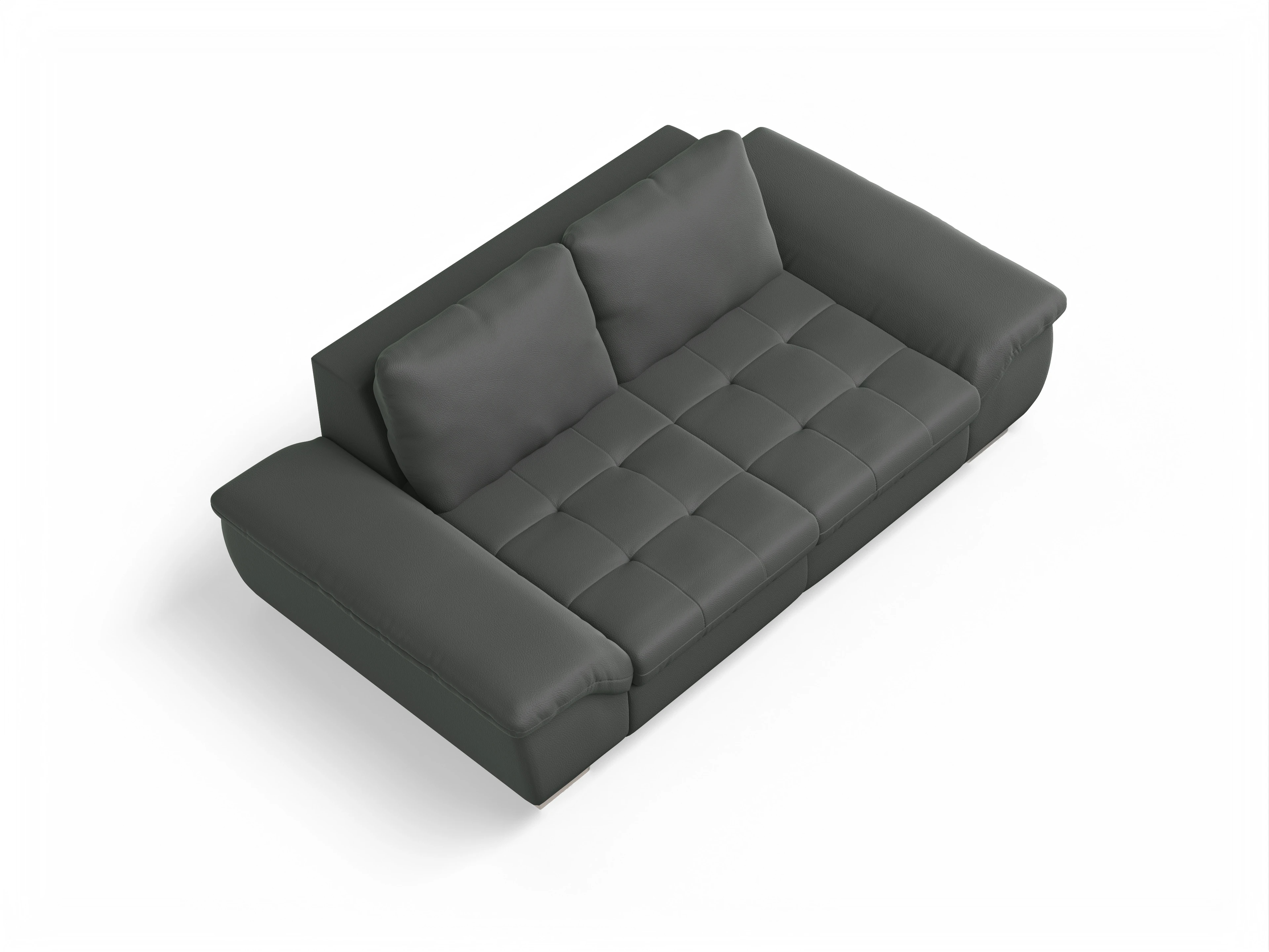 Ansicht des Produktes SC Smart 1007 2,5-Sitzer Sofa in Stoff Grau