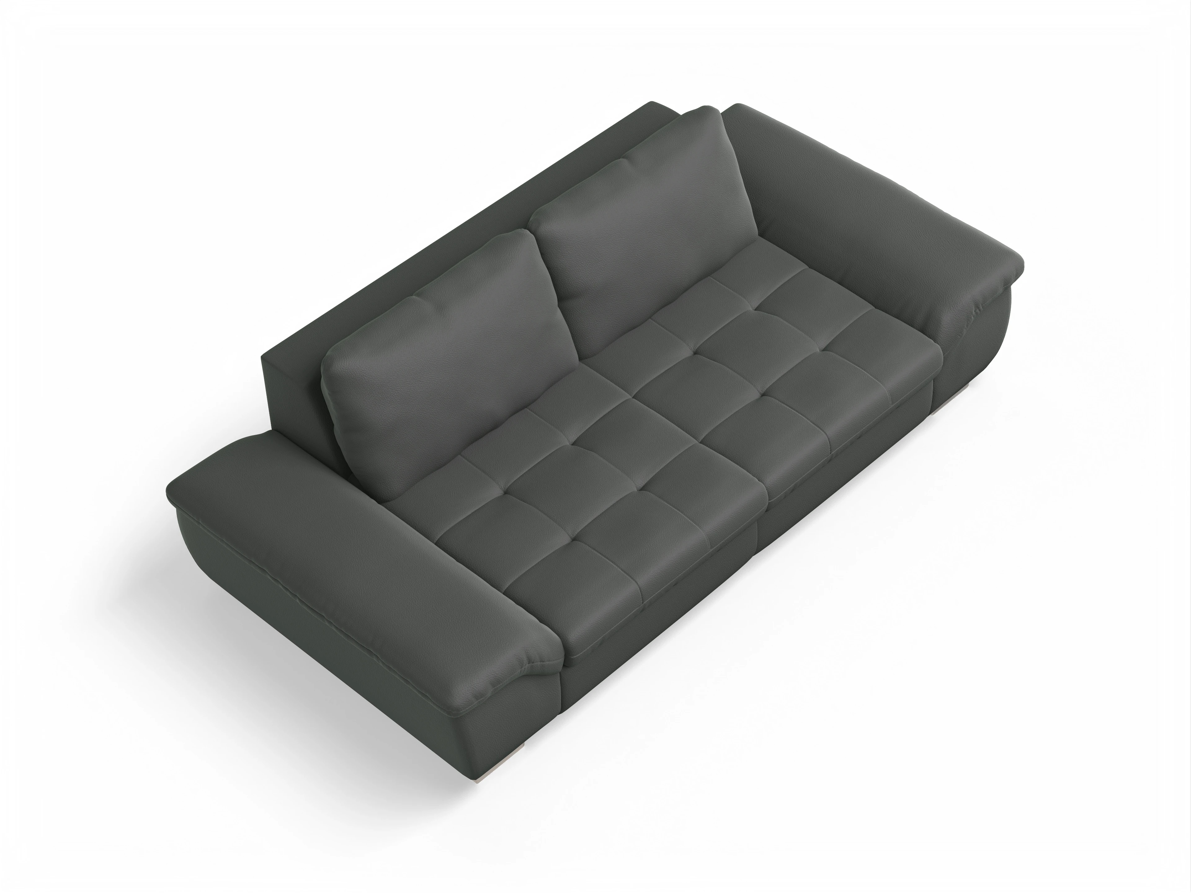 Ansicht des Produktes SC Smart 1007 3-Sitzer Sofa in Stoff Grau