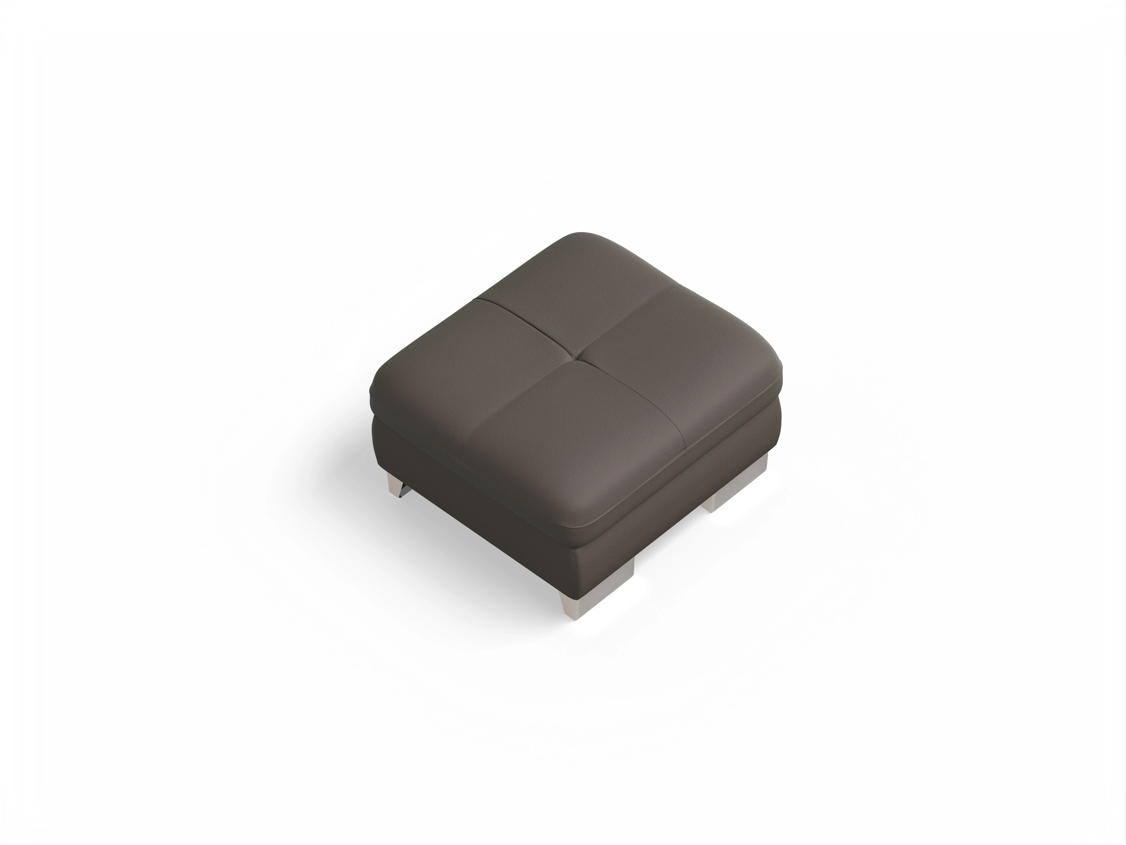 Ansicht des Produktes SC Smart 1007 Hocker in Stoff Braun