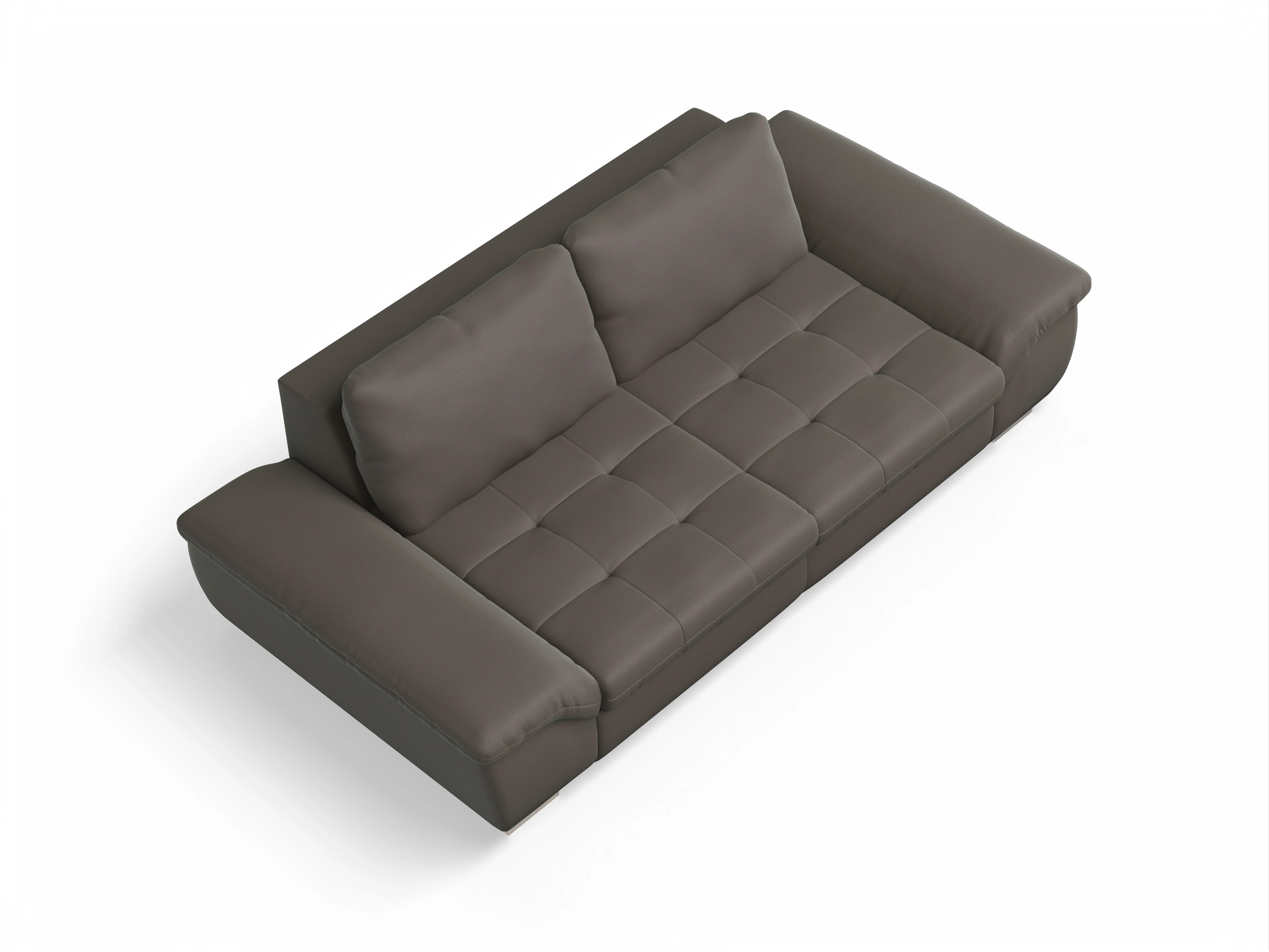 Ansicht des Produktes SC Smart 1007 3-Sitzer Sofa in Stoff Braun