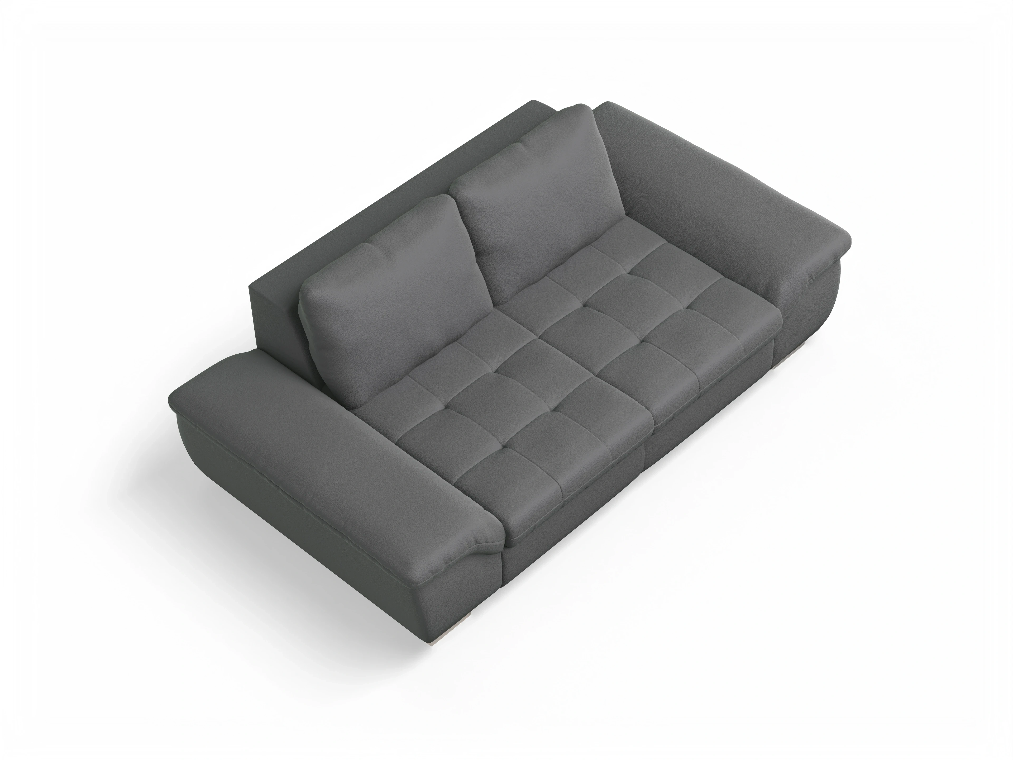 Ansicht des Produktes SC Smart 1007 2,5-Sitzer Sofa in Stoff Grau