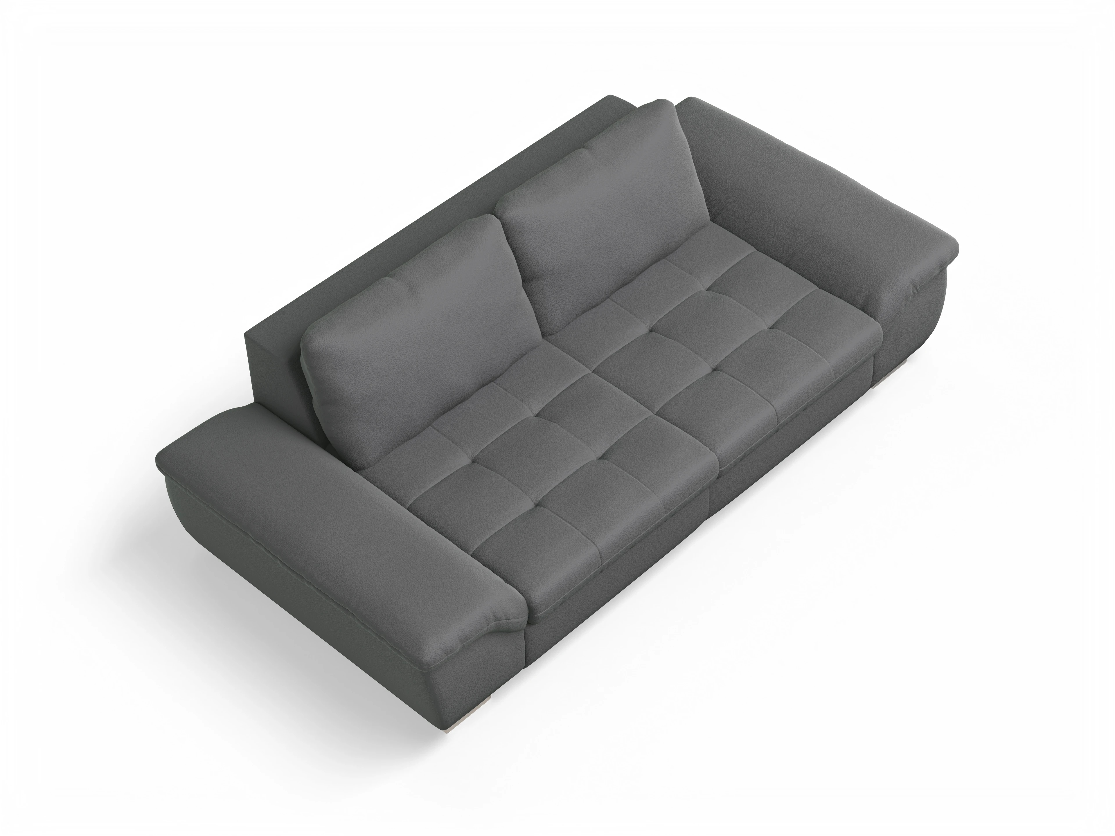 Ansicht des Produktes SC Smart 1007 3-Sitzer Sofa in Stoff Grau