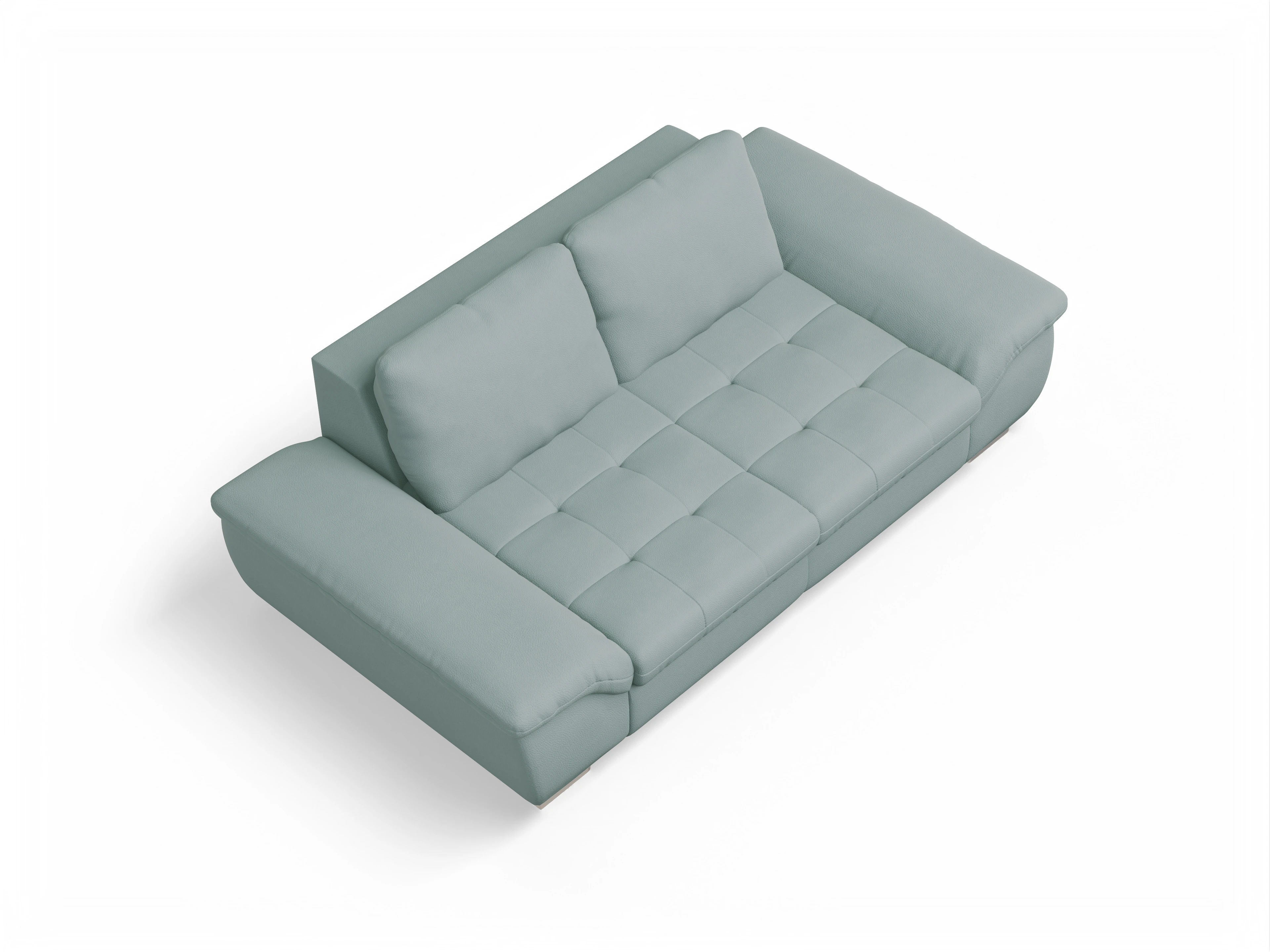 Ansicht des Produktes SC Smart 1007 2,5-Sitzer Sofa in Stoff Blau