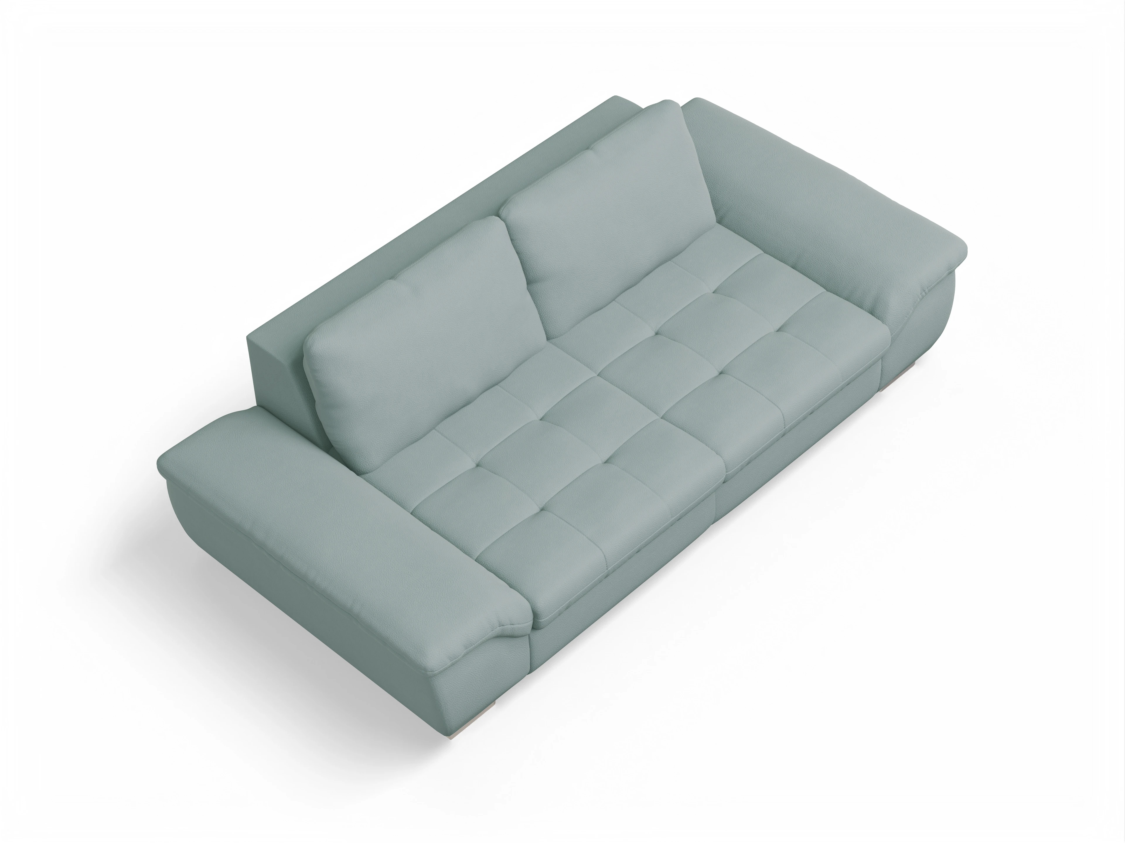 Ansicht des Produktes SC Smart 1007 3-Sitzer Sofa in Stoff Blau