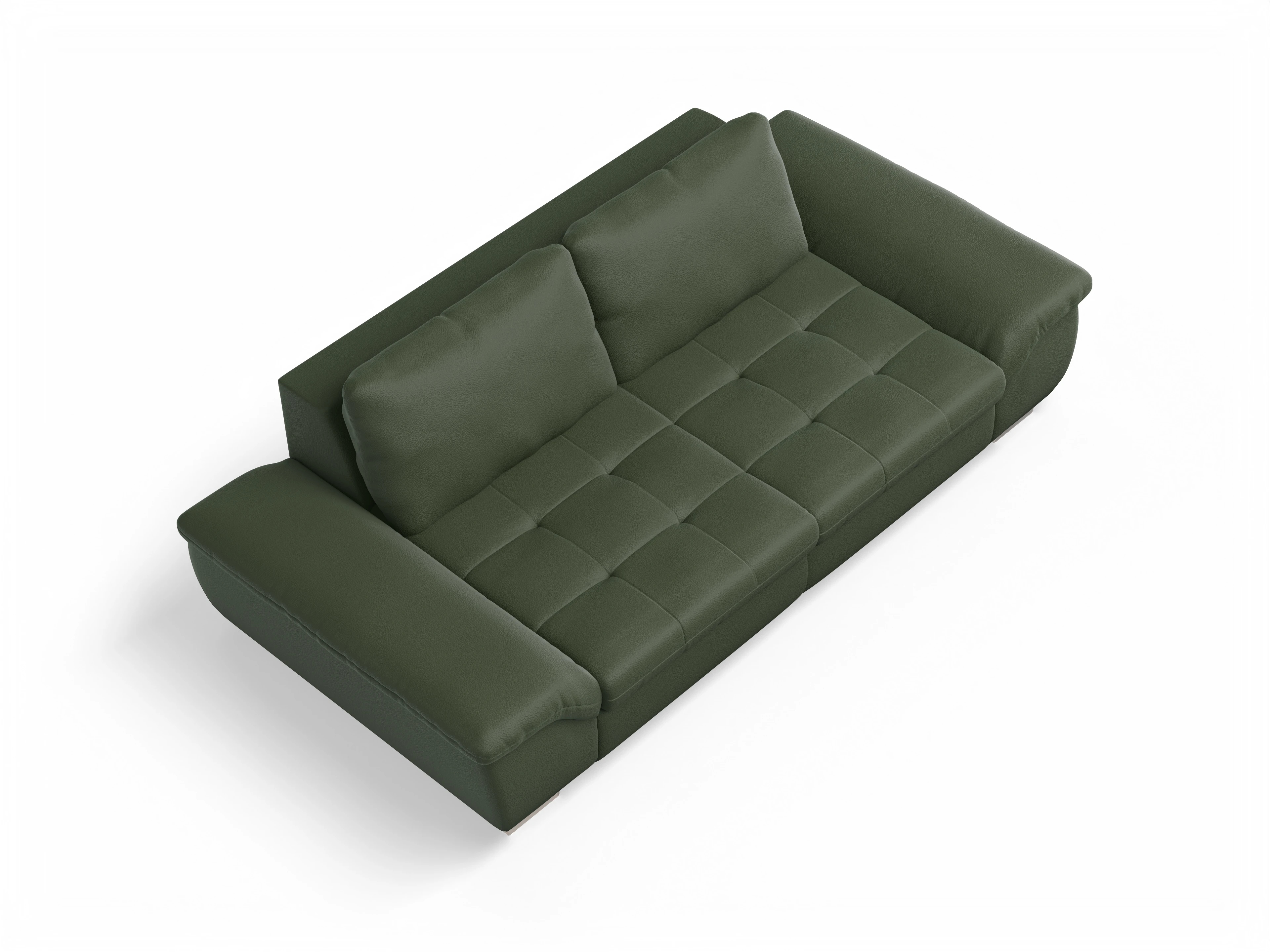 Ansicht des Produktes SC Smart 1007 3-Sitzer Sofa in Stoff Grün