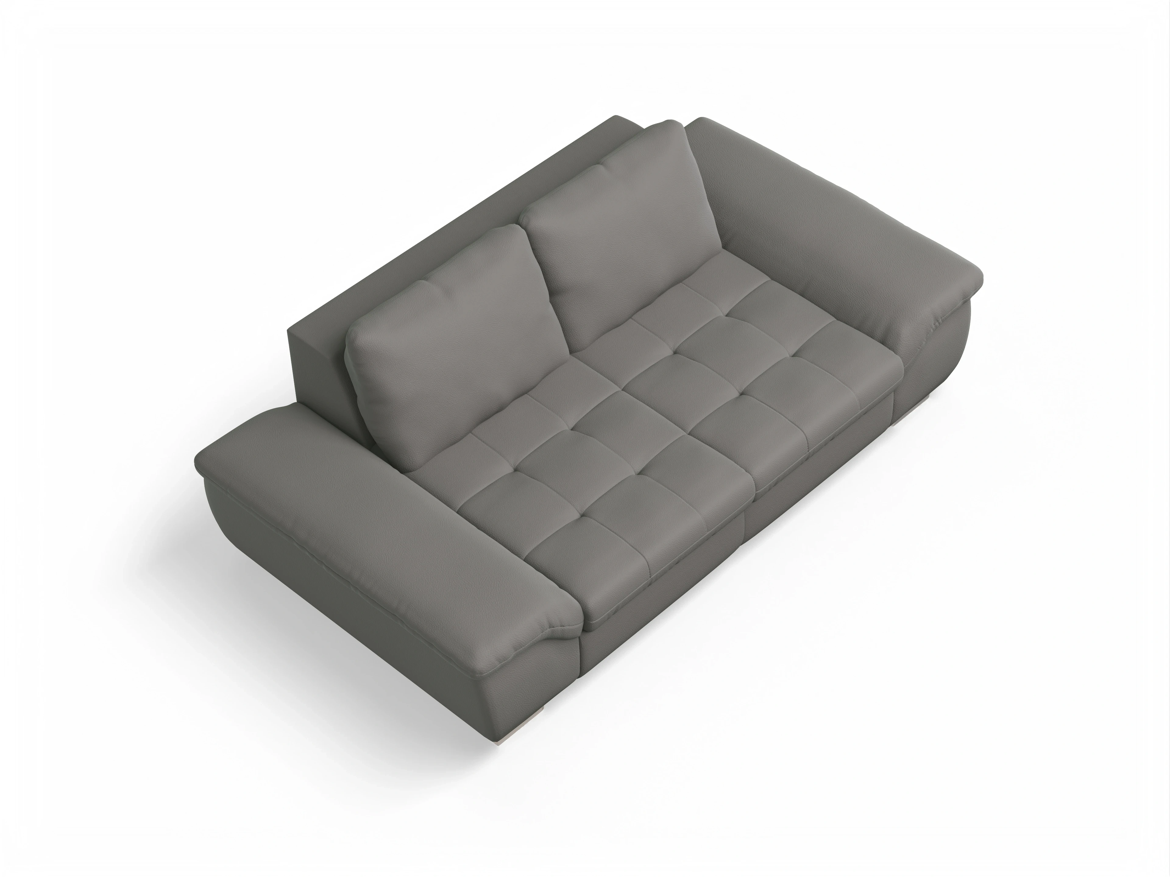 Ansicht des Produktes SC Smart 1007 2,5-Sitzer Sofa in Stoff Braun