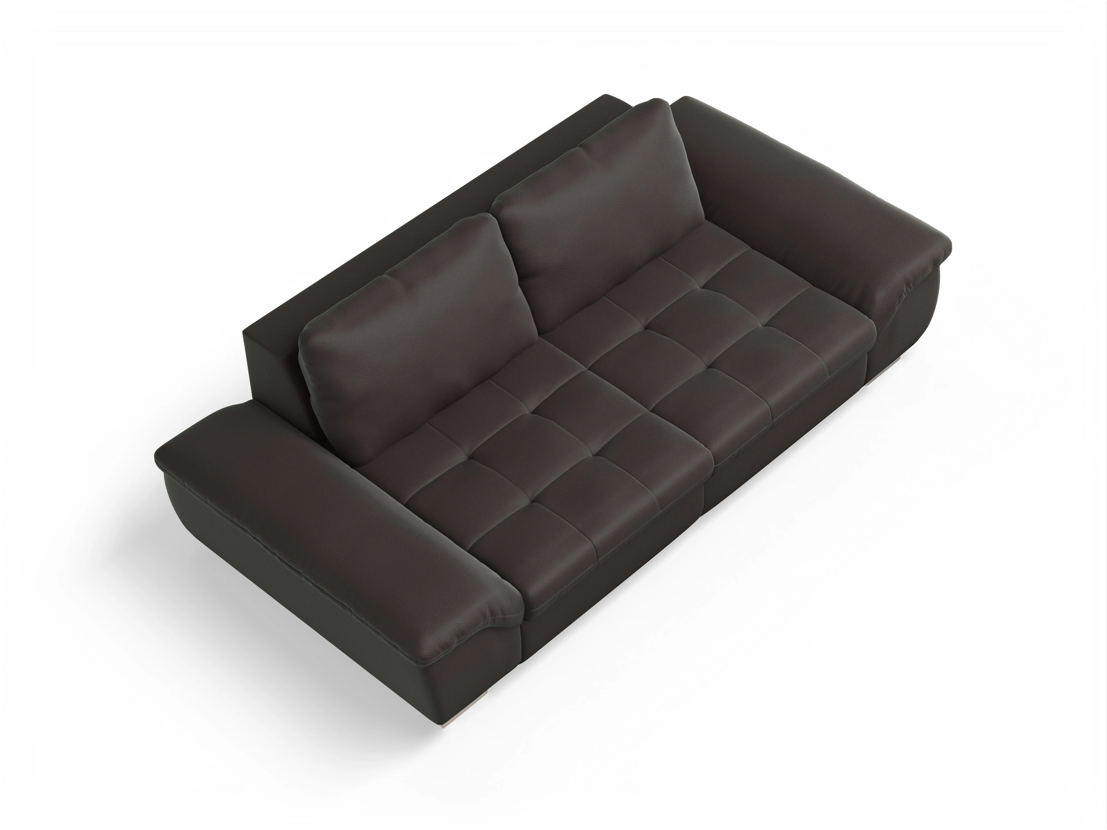 Ansicht des Produktes SC Smart 1007 3-Sitzer Sofa in Stoff Braun