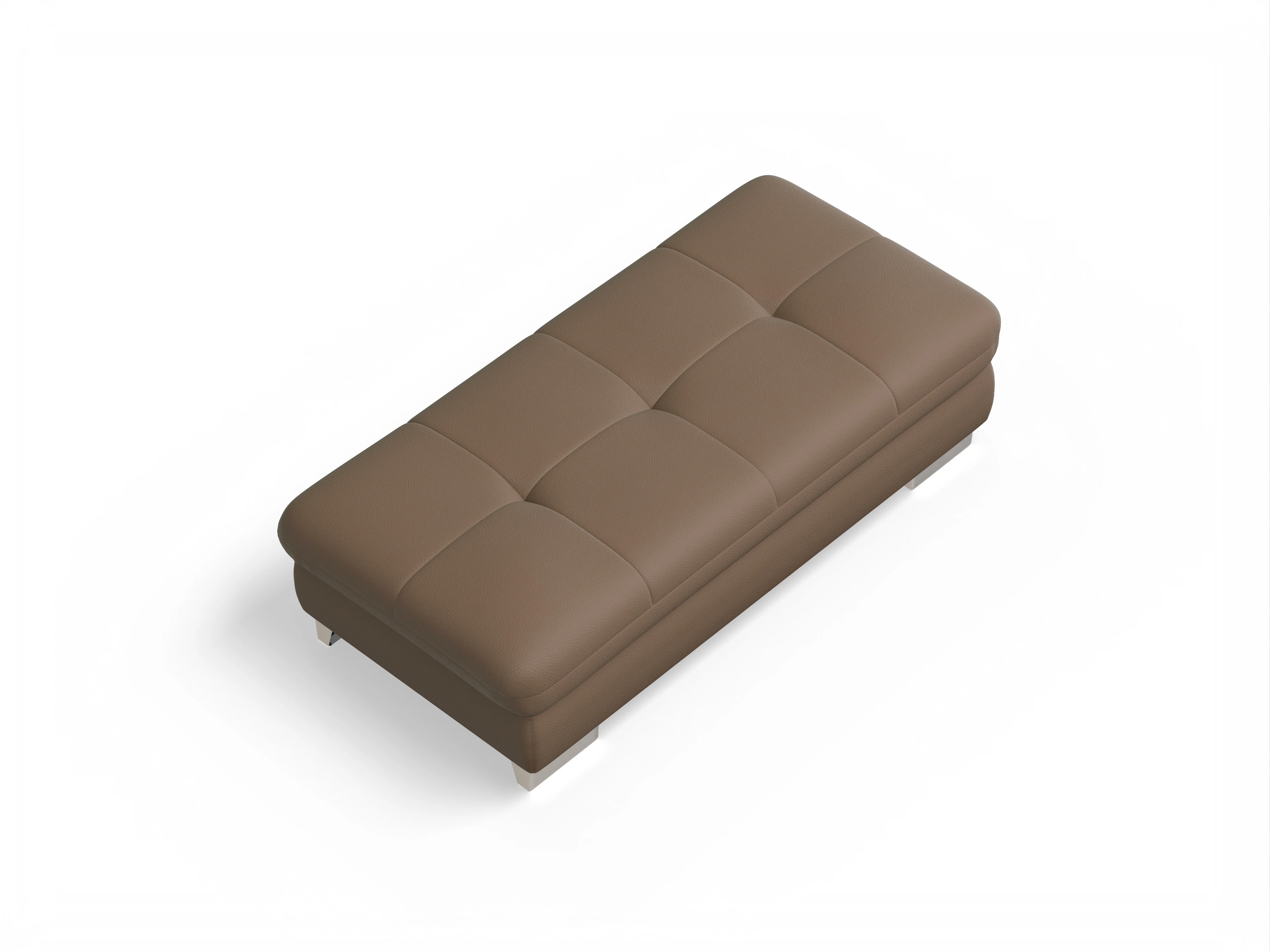 Ansicht des Produktes SC Smart 1007 Hocker in Stoff Braun