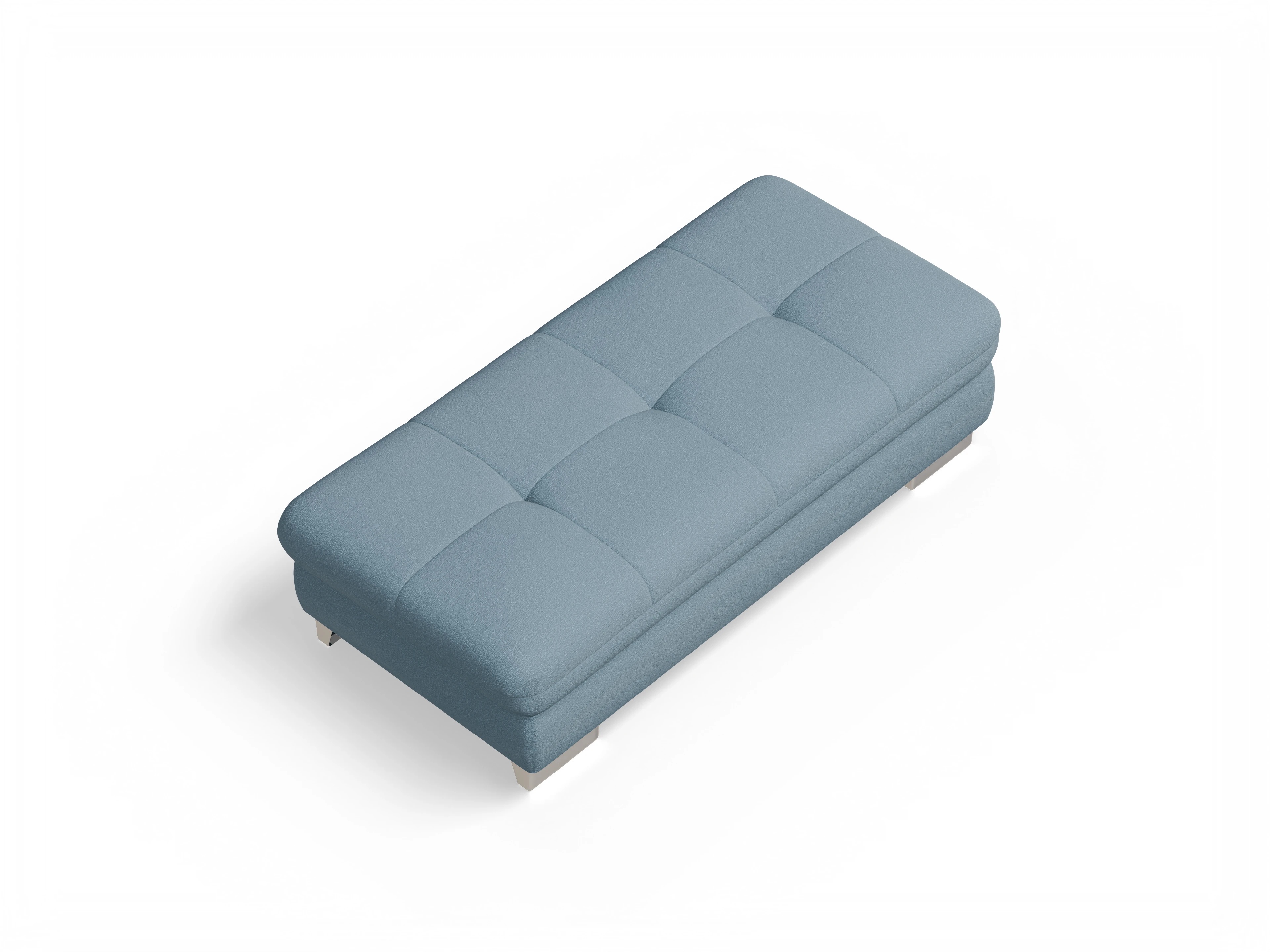 Ansicht des Produktes SC Smart 1007 Hocker in Stoff Blau
