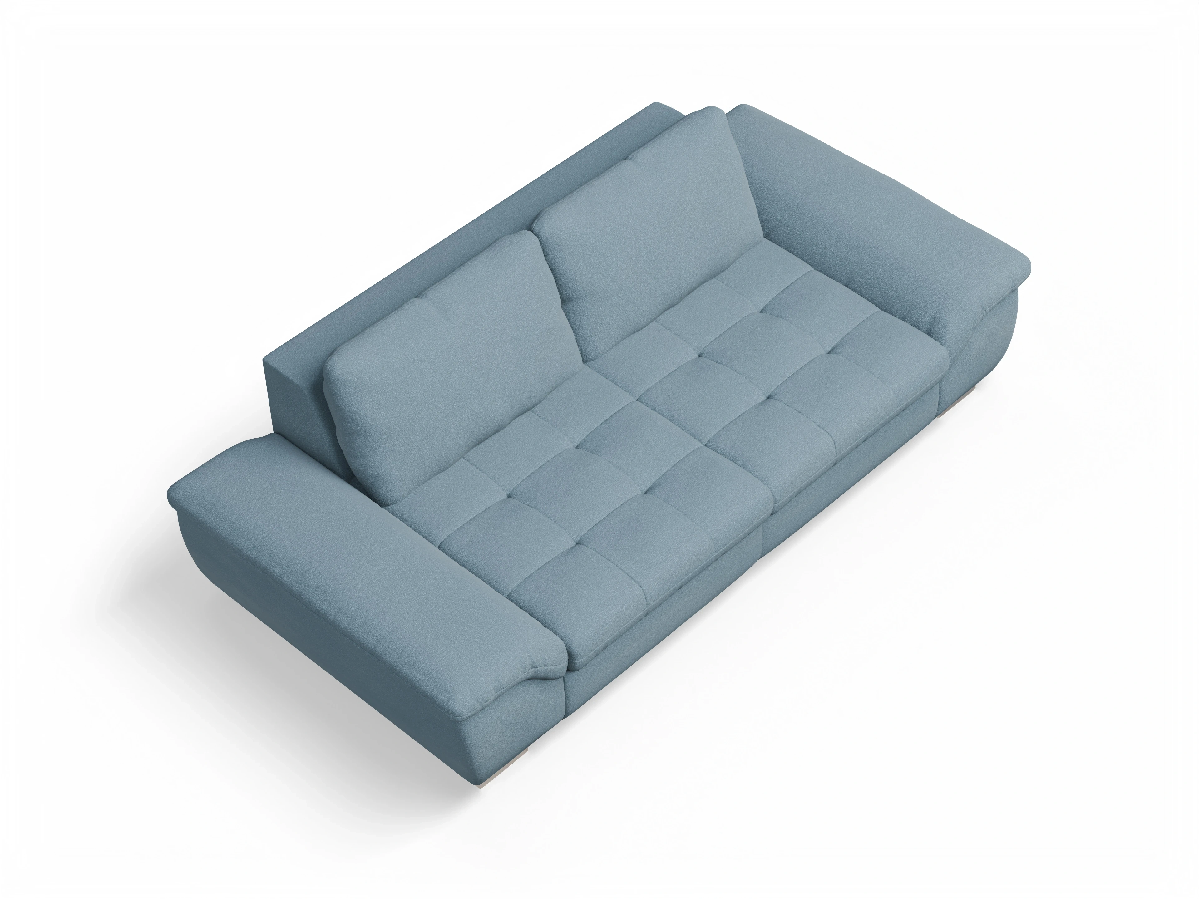 Ansicht des Produktes SC Smart 1007 3-Sitzer Sofa in Stoff Blau