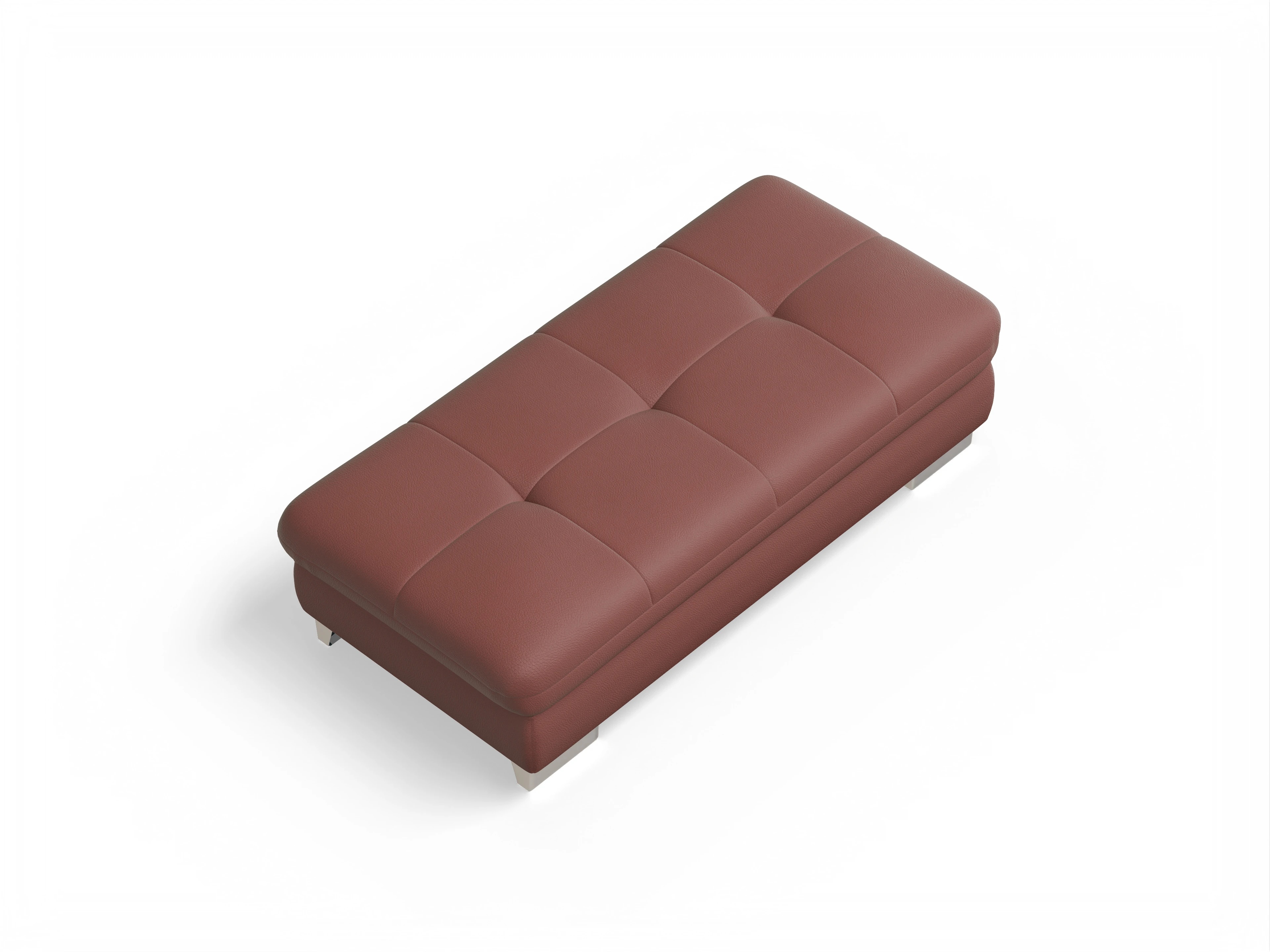 Ansicht des Produktes SC Smart 1007 Hocker in Stoff Rot