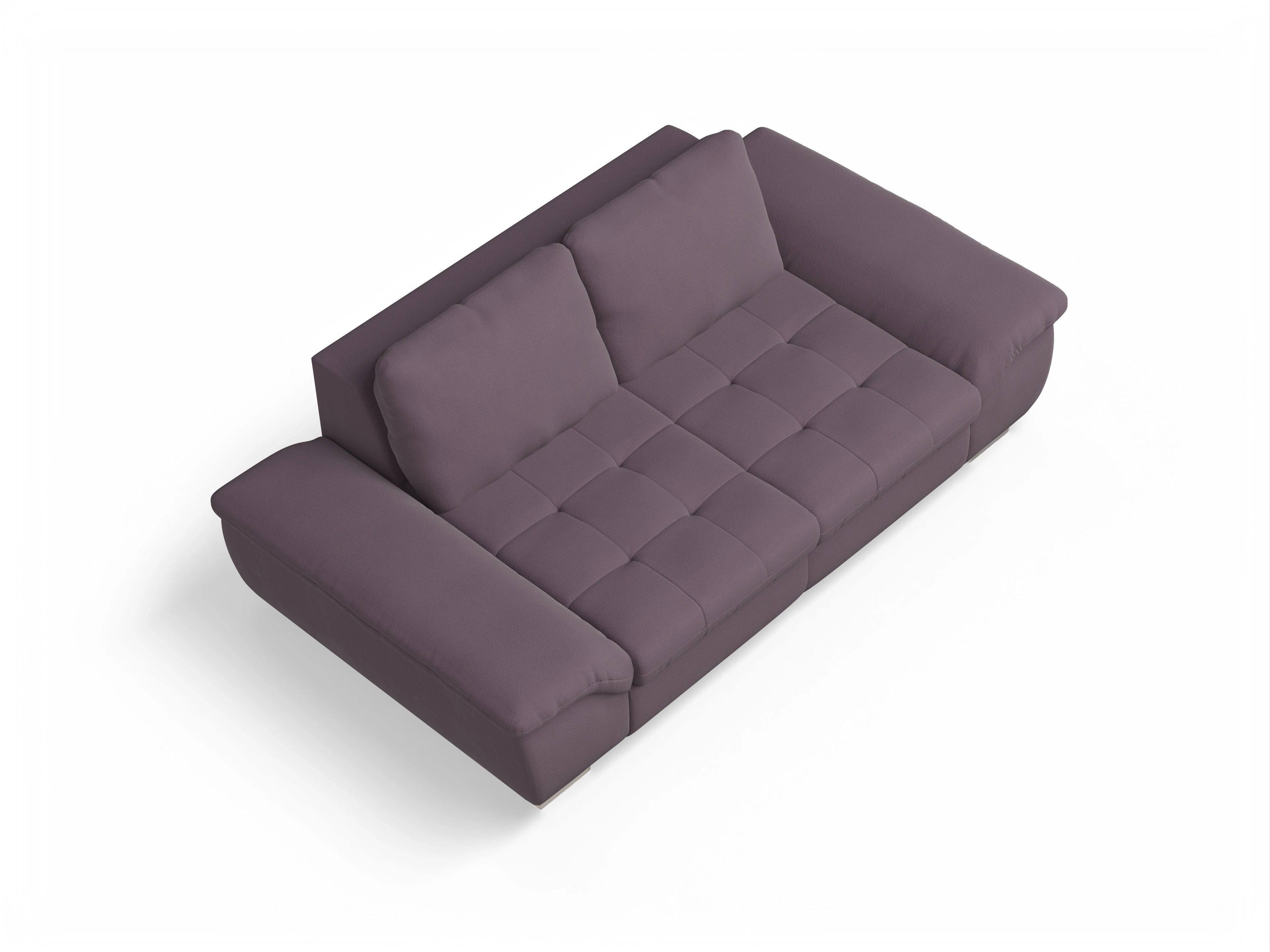 Ansicht des Produktes SC Smart 1007 2,5-Sitzer Sofa in Stoff Rot