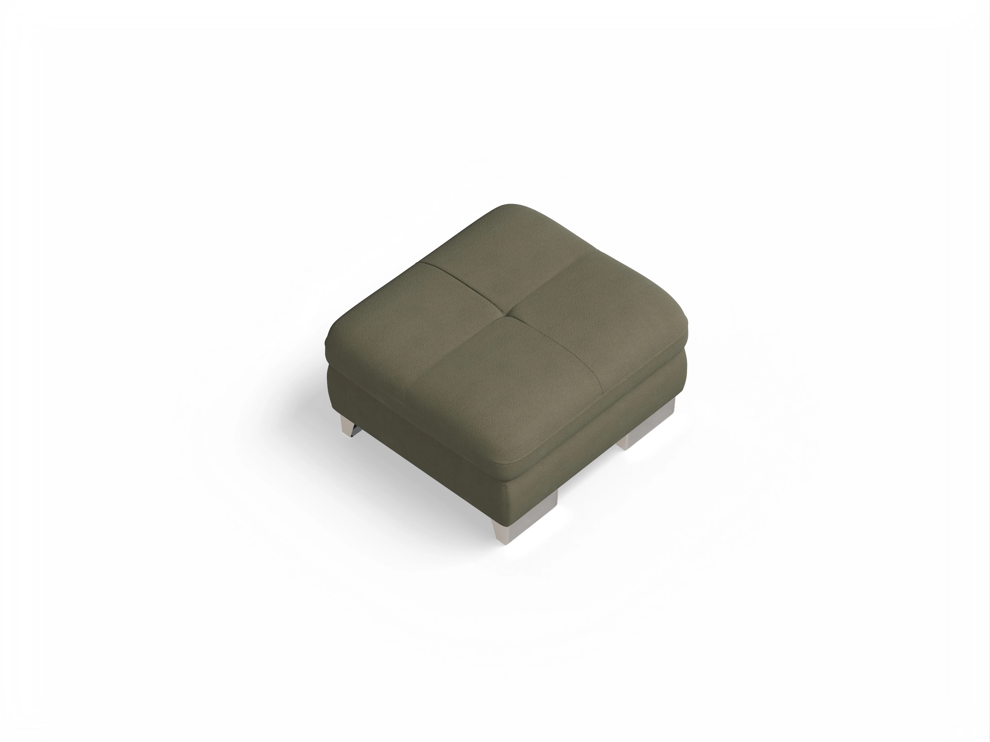 Ansicht des Produktes SC Smart 1007 Hocker in Stoff Grün