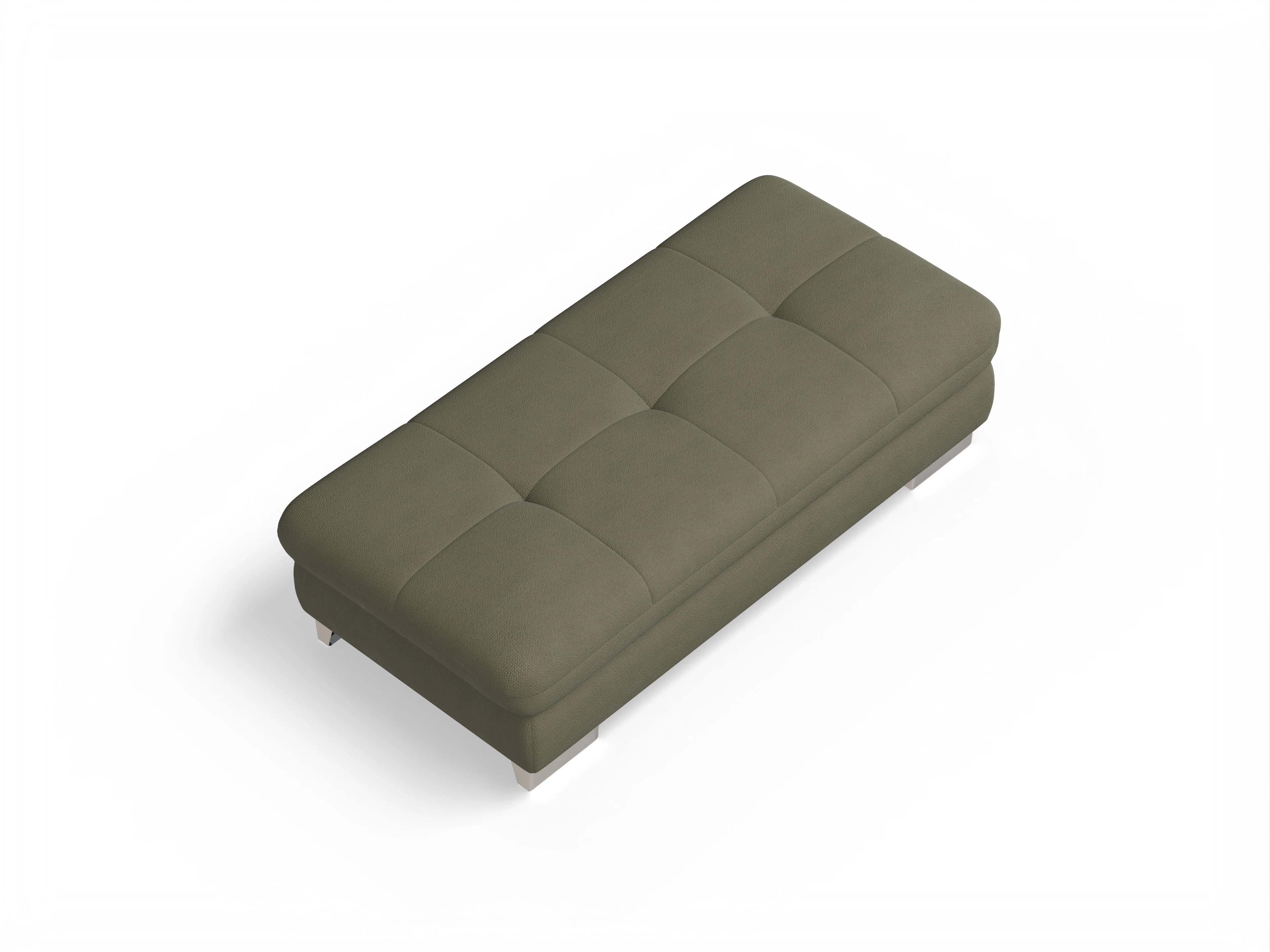 Ansicht des Produktes SC Smart 1007 Hocker in Stoff Grün