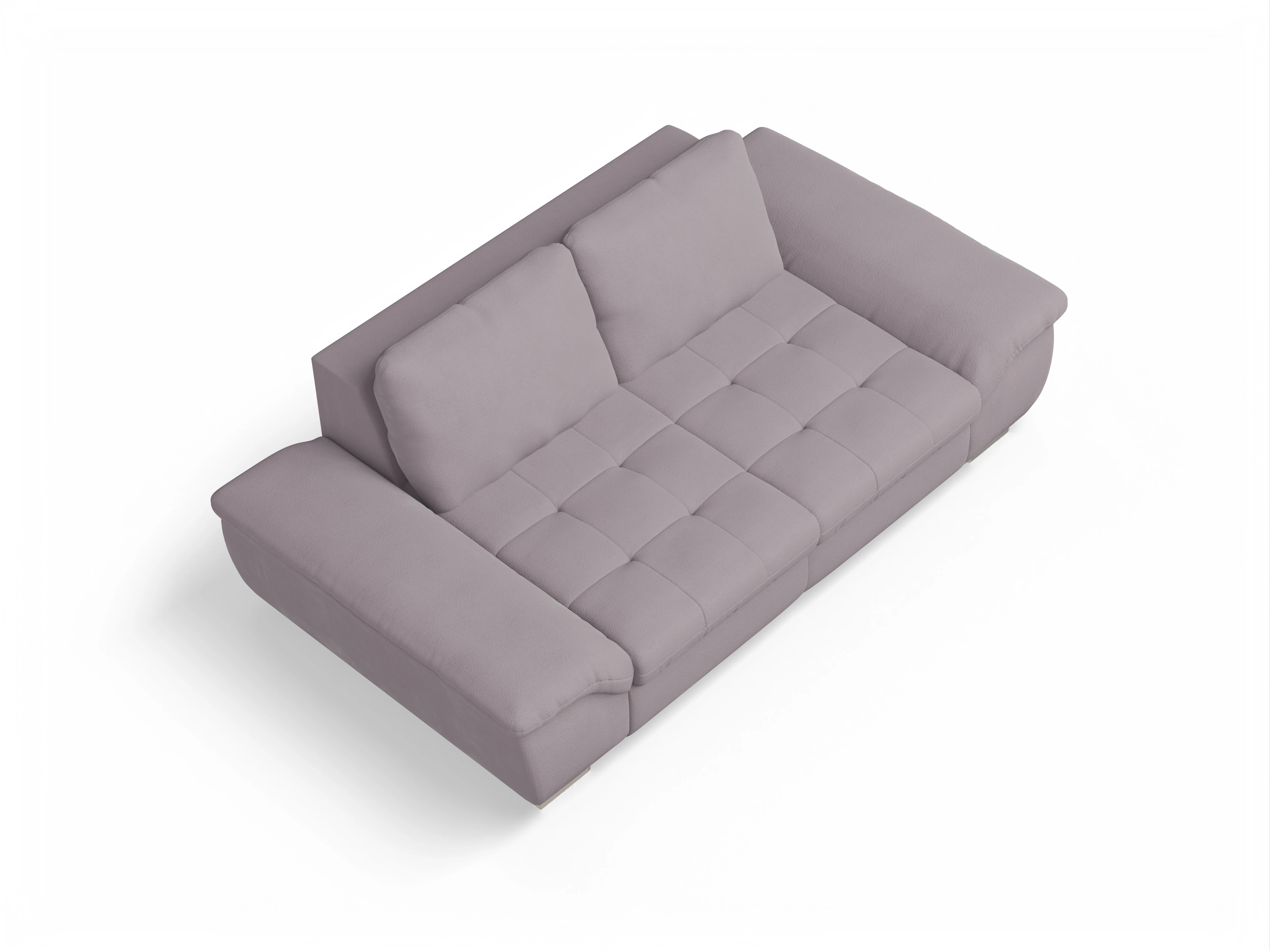 Ansicht des Produktes SC Smart 1007 2,5-Sitzer Sofa in Stoff Rosa
