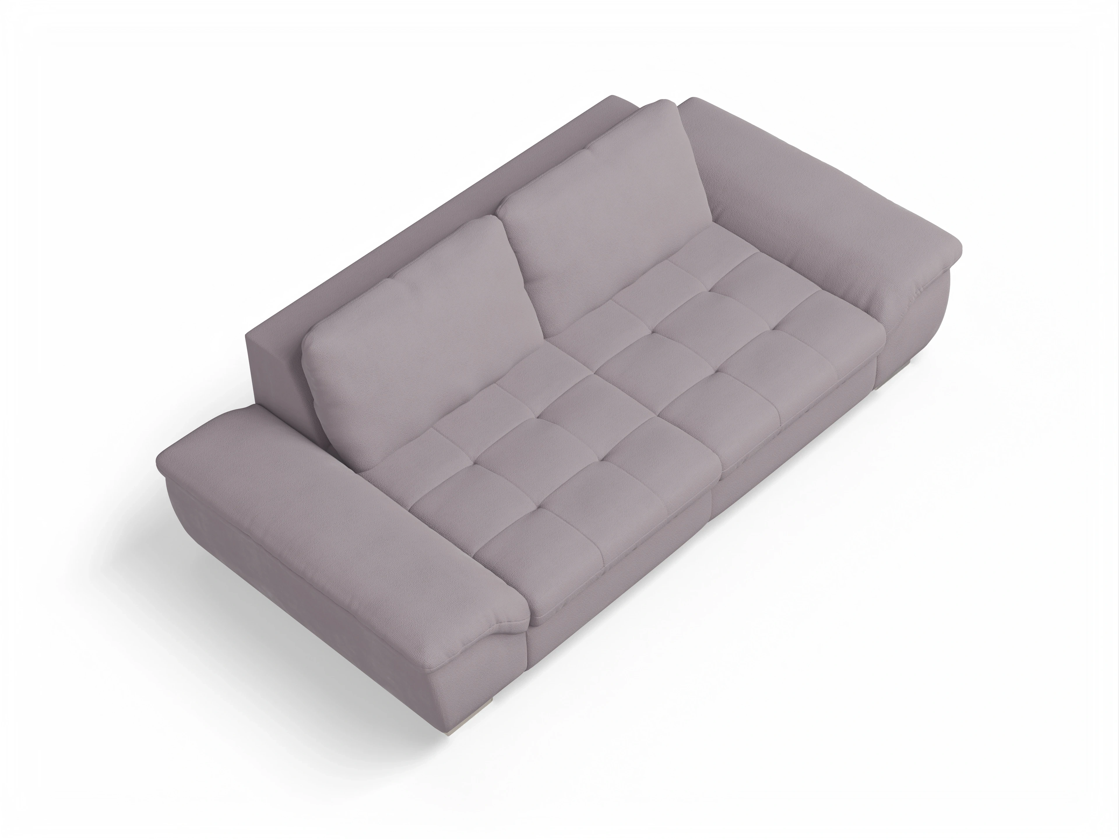 Ansicht des Produktes SC Smart 1007 3-Sitzer Sofa in Stoff Rosa