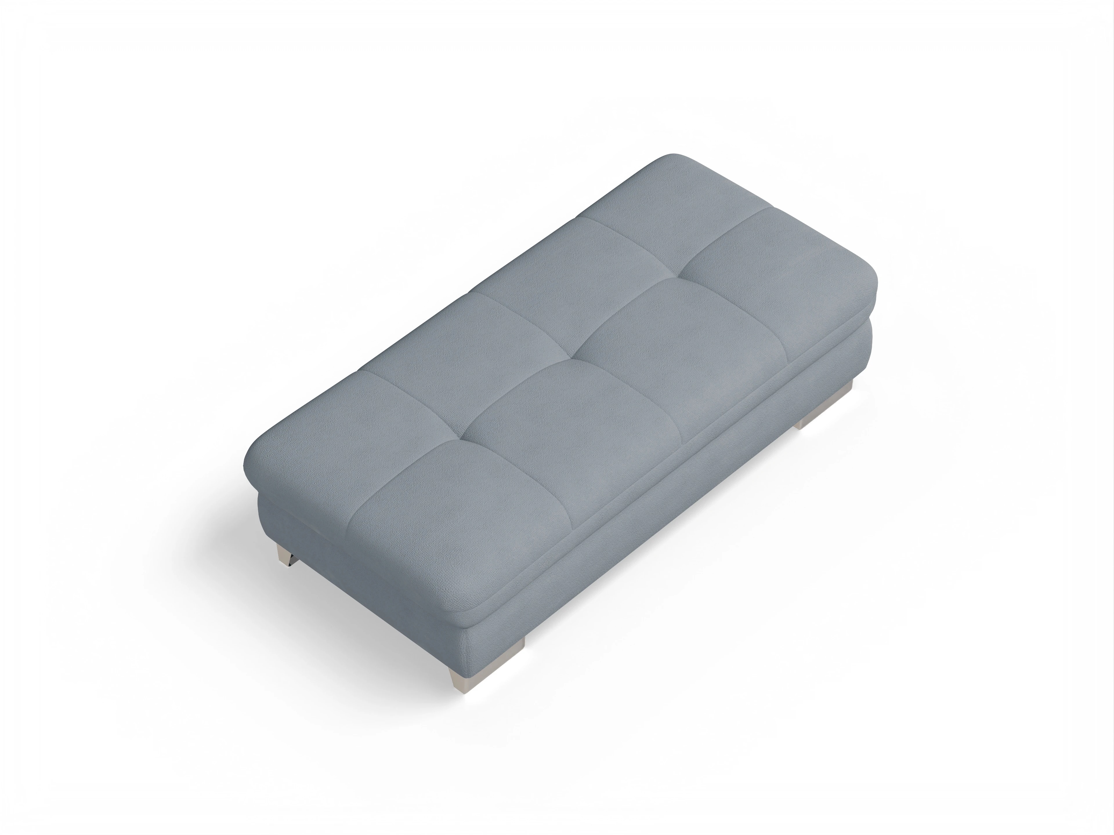 Ansicht des Produktes SC Smart 1007 Hocker in Stoff Blau
