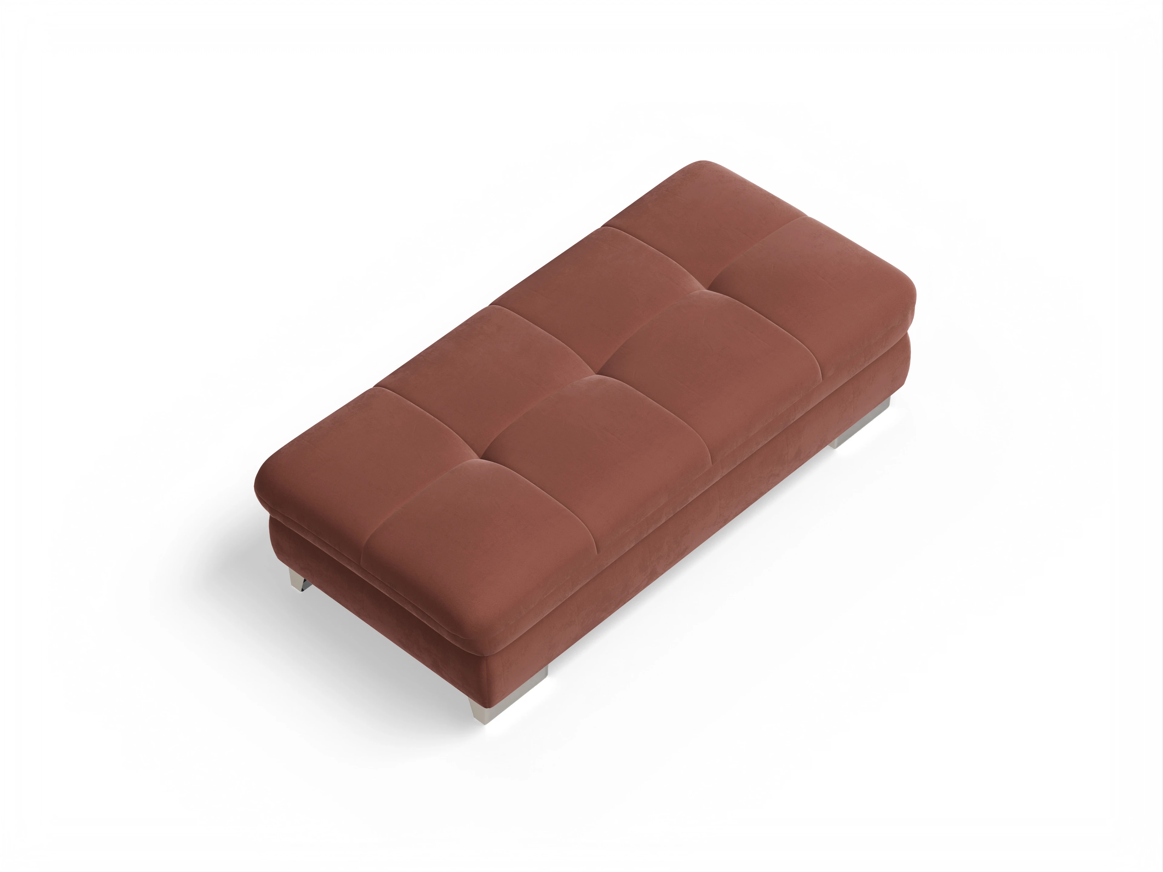 Ansicht des Produktes SC Smart 1007 Hocker in Stoff Orange