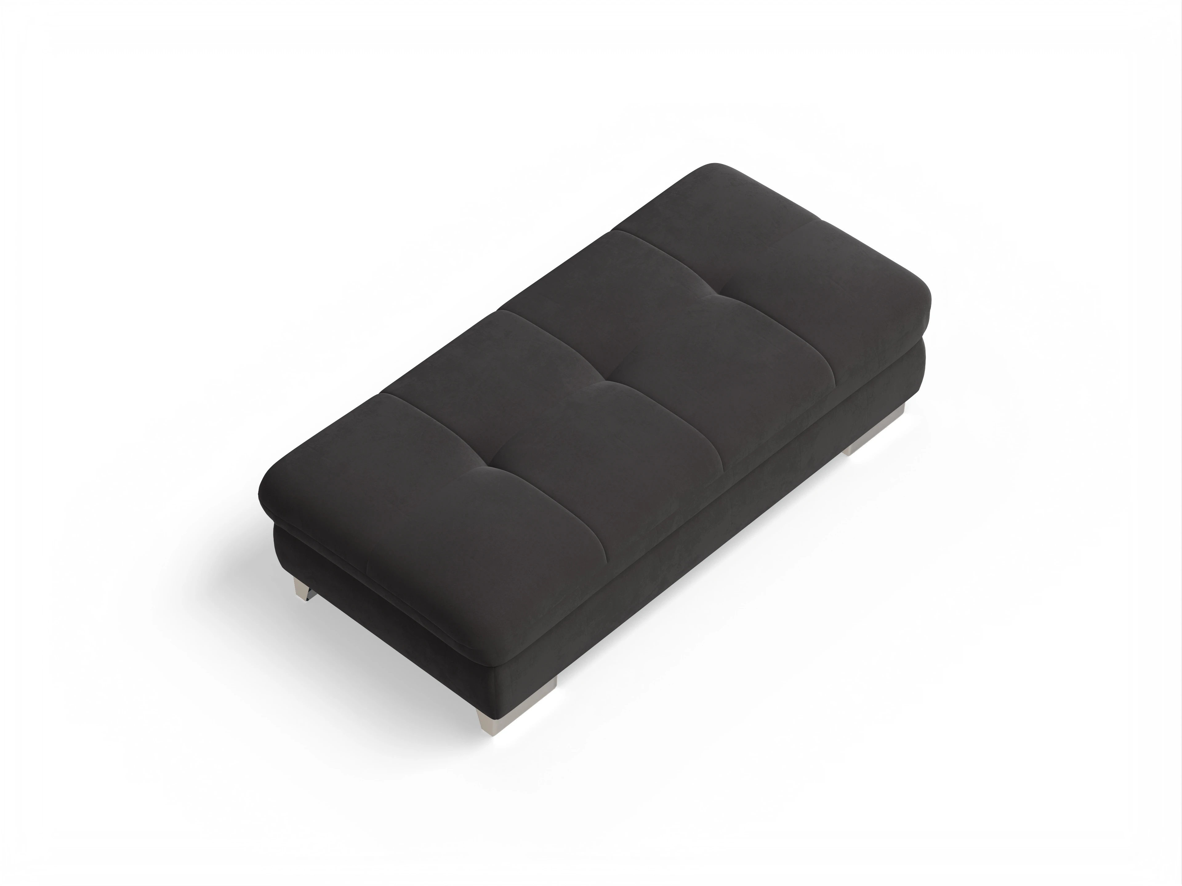 Ansicht des Produktes SC Smart 1007 Hocker in Stoff Grau