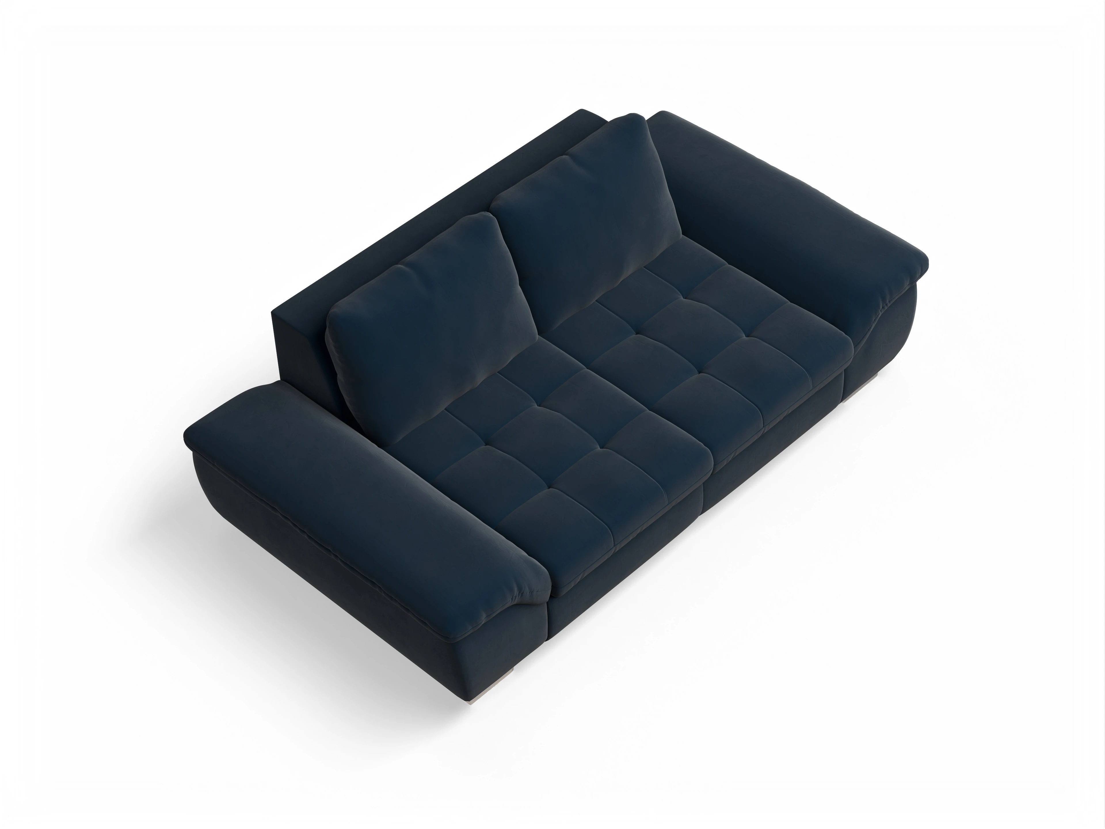 Ansicht des Produktes SC Smart 1007 2,5-Sitzer Sofa in Stoff Blau