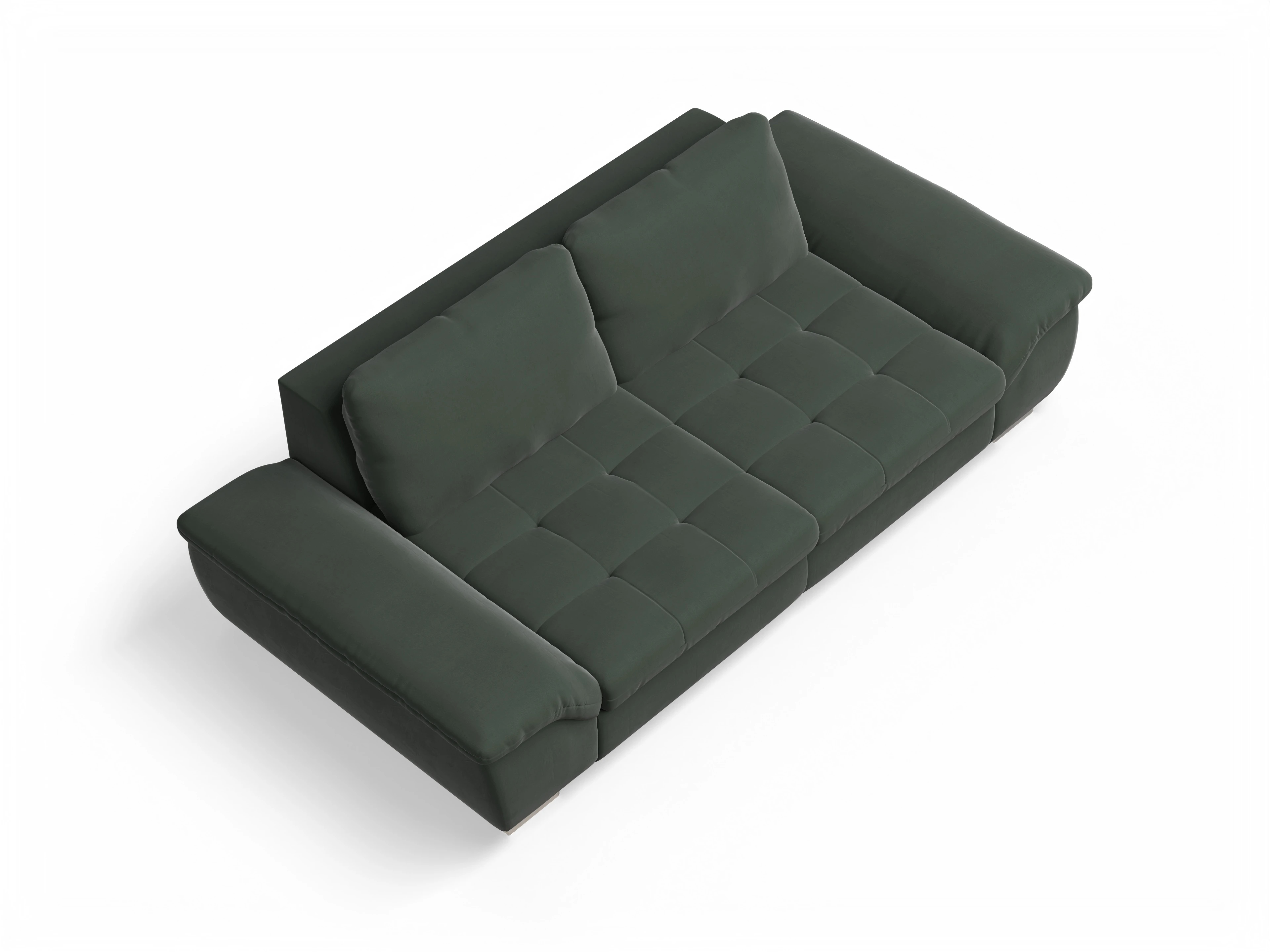 Ansicht des Produktes SC Smart 1007 3-Sitzer Sofa in Stoff Grün