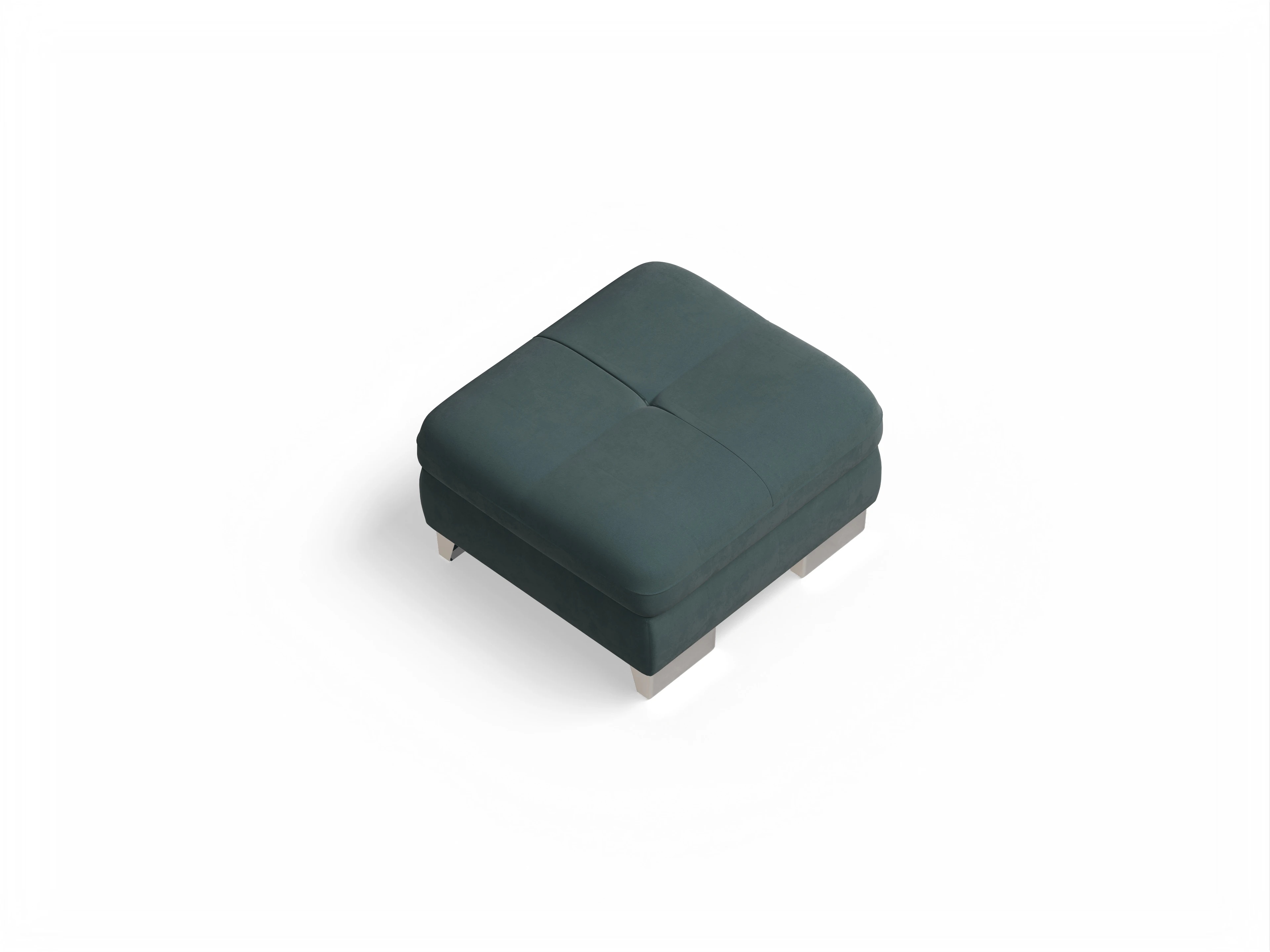 Ansicht des Produktes SC Smart 1007 Hocker in Stoff Grün