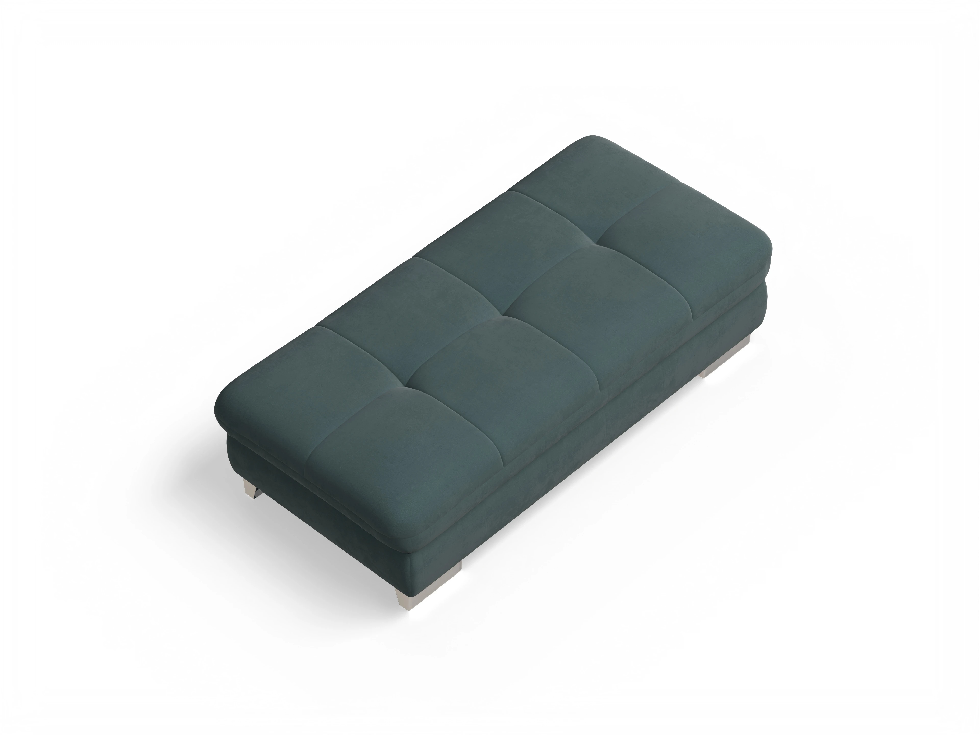 Ansicht des Produktes SC Smart 1007 Hocker in Stoff Grün