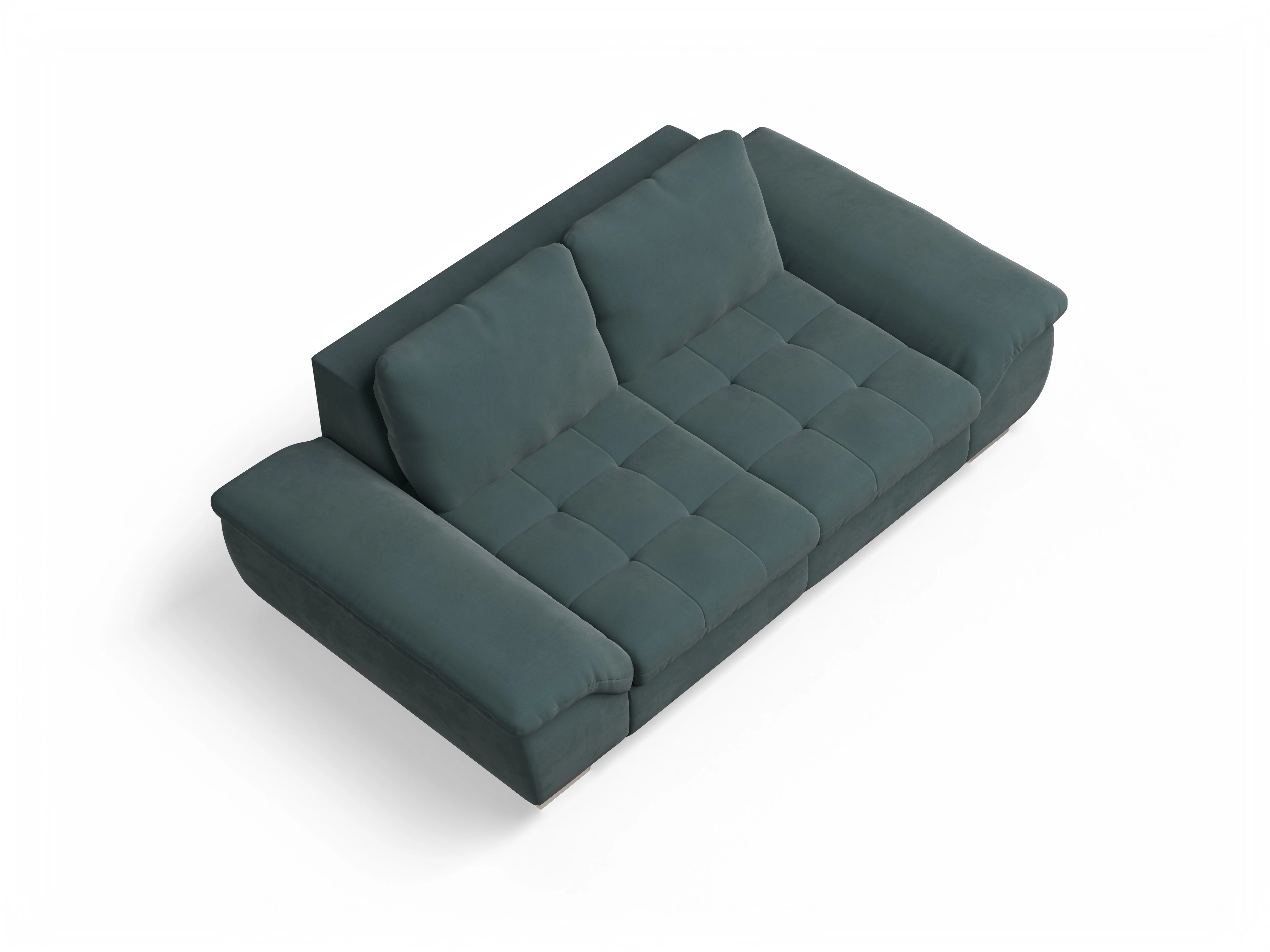 Ansicht des Produktes SC Smart 1007 2,5-Sitzer Sofa in Stoff Grün