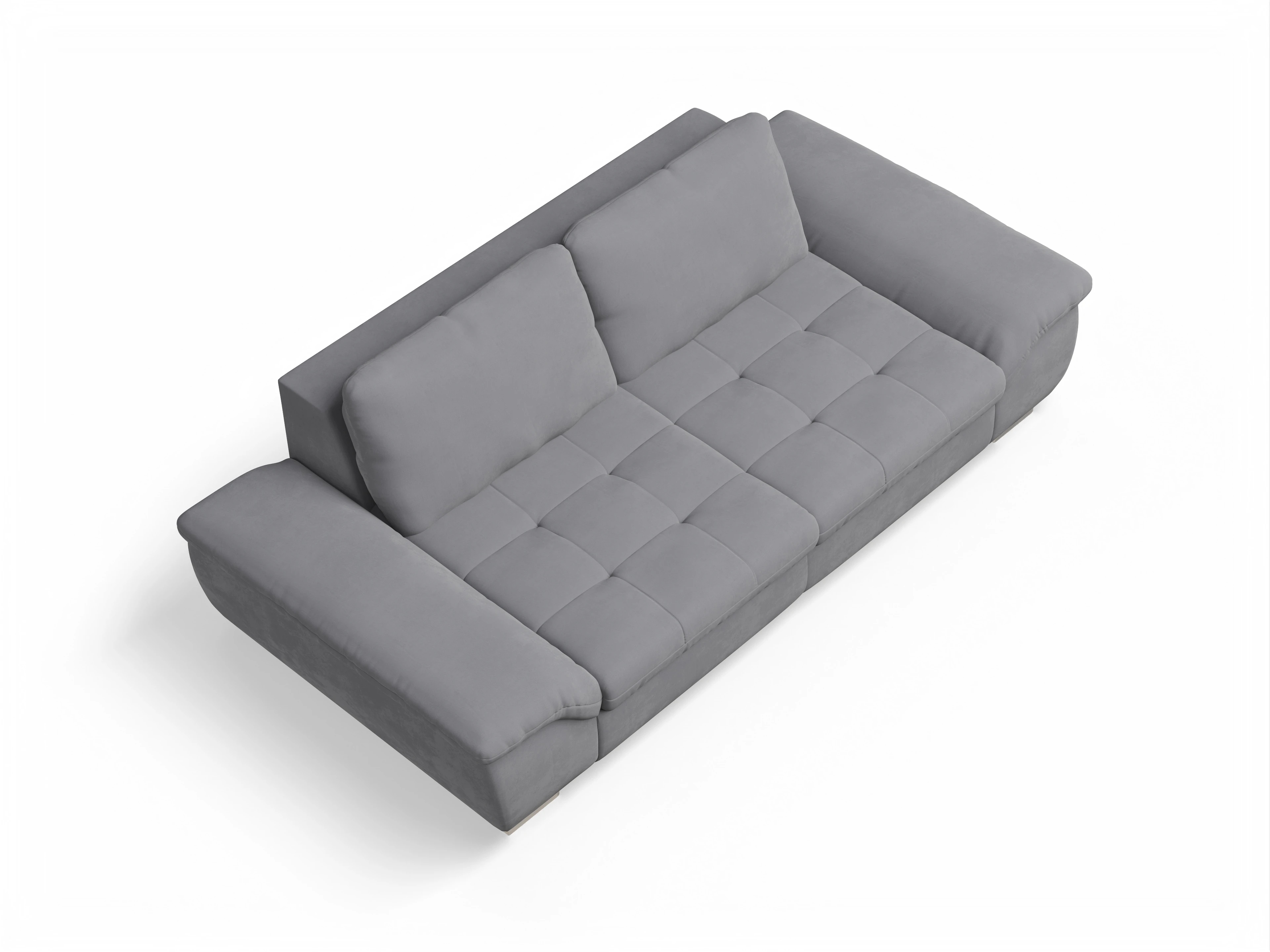Ansicht des Produktes SC Smart 1007 3-Sitzer Sofa in Stoff Grau