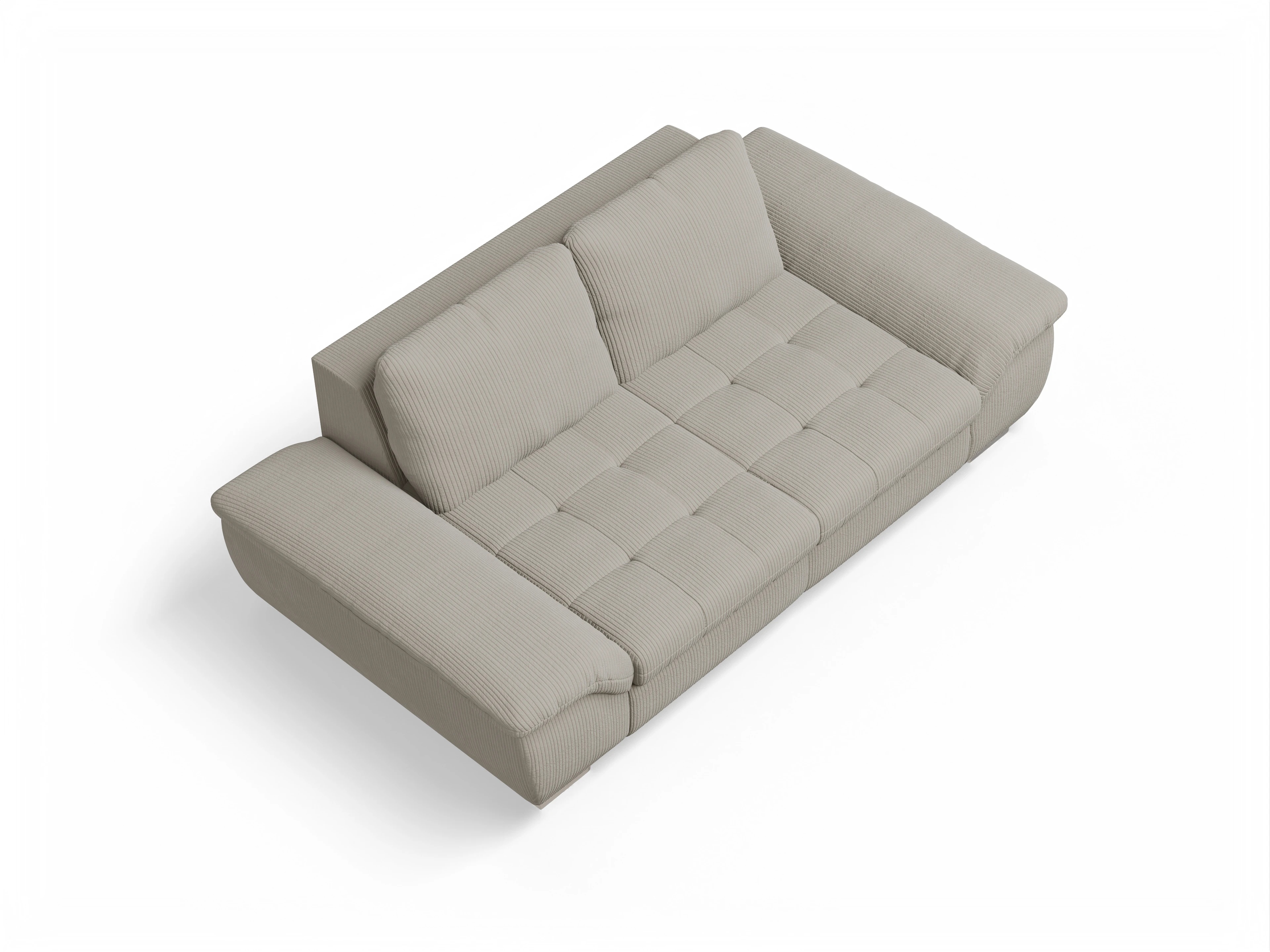 Ansicht des Produktes SC Smart 1007 2,5-Sitzer Sofa in Stoff Beige