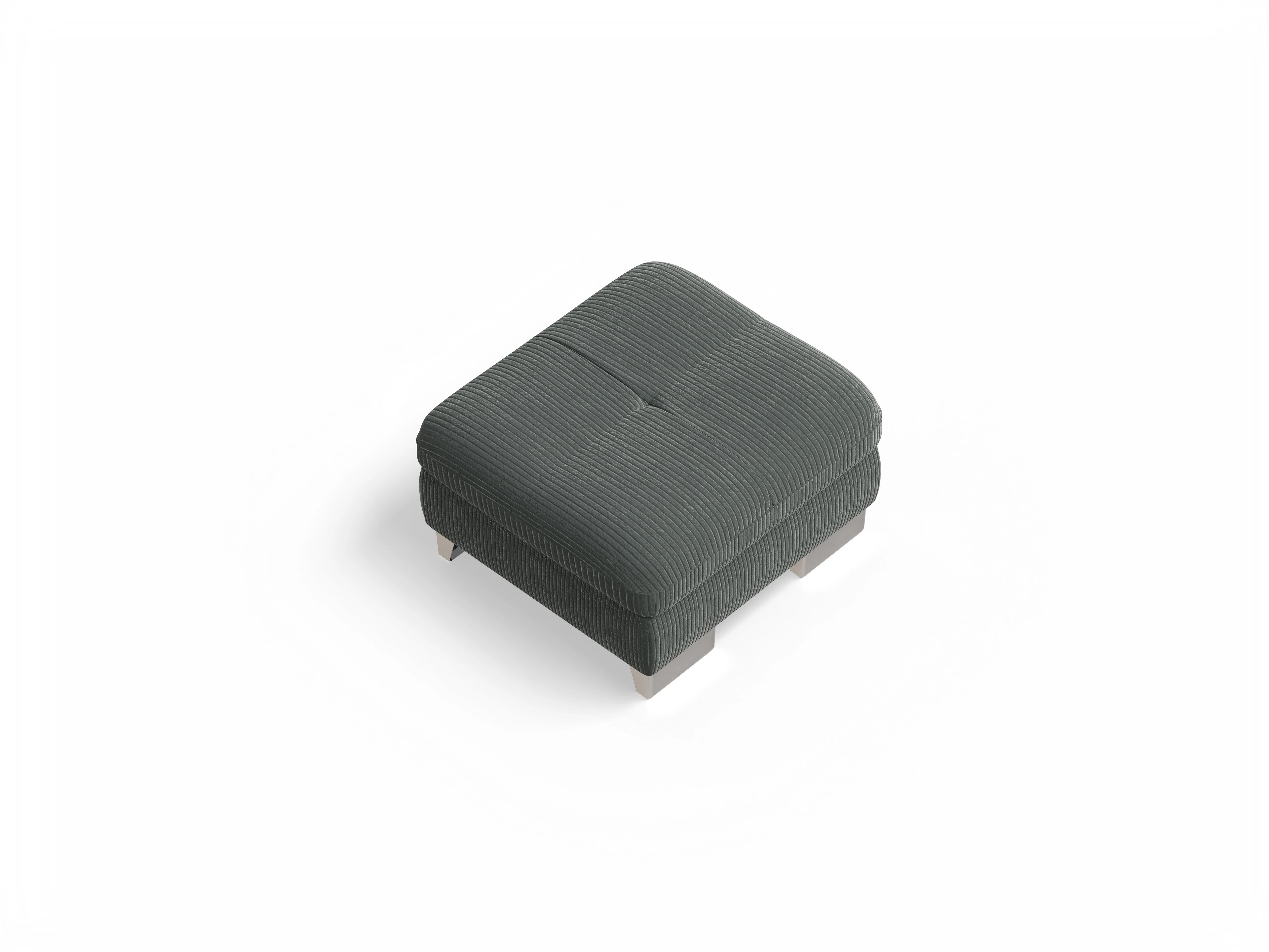 Ansicht des Produktes SC Smart 1007 Hocker in Stoff Grün