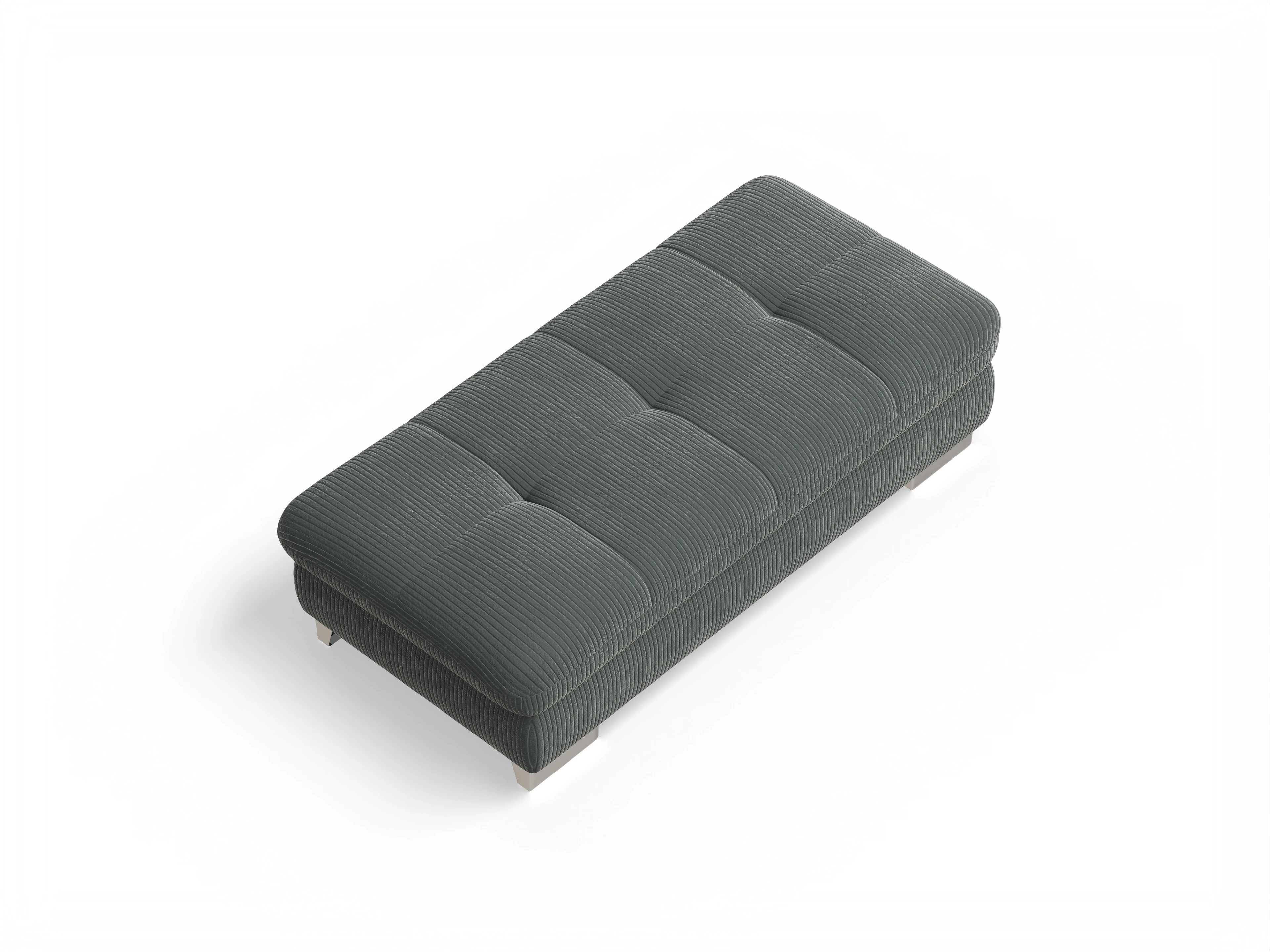 Ansicht des Produktes SC Smart 1007 Hocker in Stoff Grün